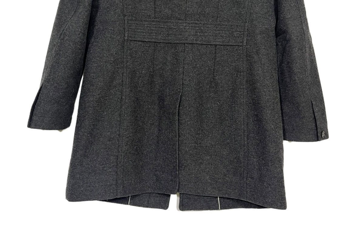 Karl Lagerfeld Lagerfeld Wool Coat Mens Sz M Gray Size US M / EU 48-50 / 2 - 7 Thumbnail