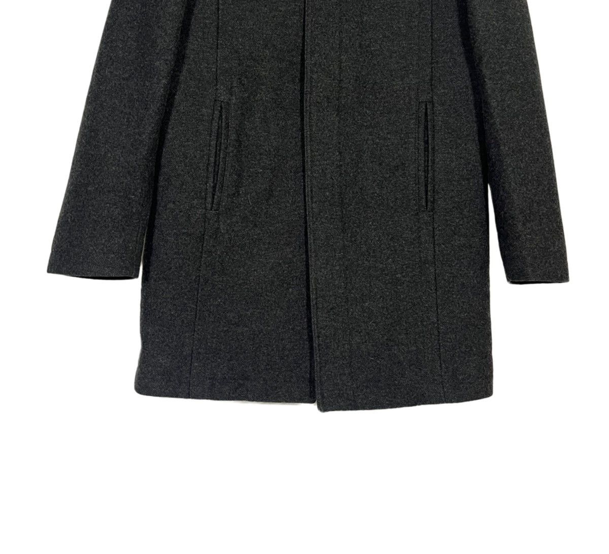 Karl Lagerfeld Lagerfeld Wool Coat Mens Sz M Gray Size US M / EU 48-50 / 2 - 3 Thumbnail
