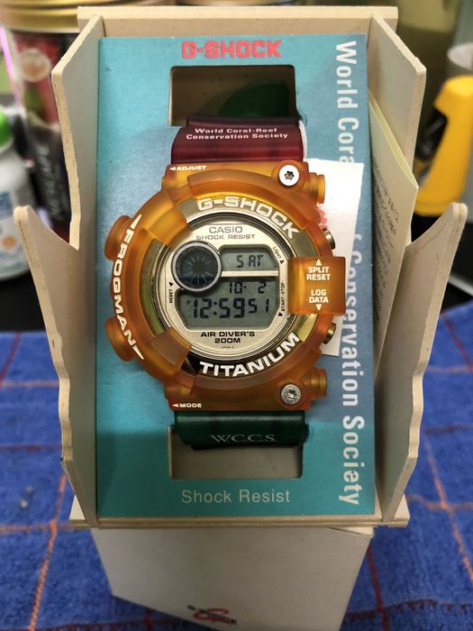 G Shock Streetwear - Vintage WCCS Frogman G-shock Limited Edition