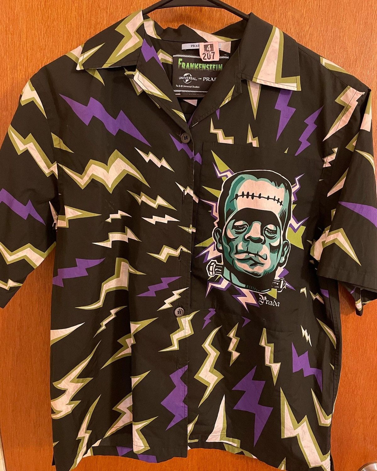 Prada Prada Frankenstein Universal Button up T shirt small