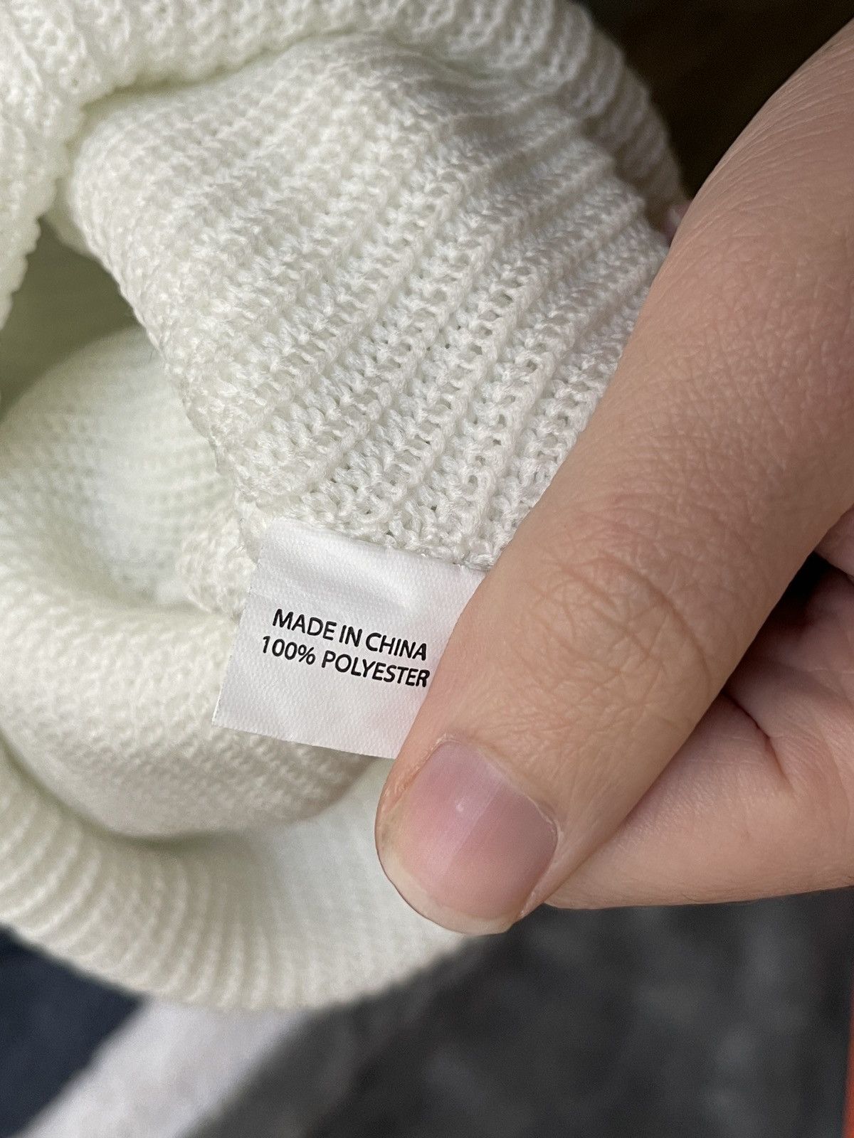 Fuck The Population FTP GLOW IN THE DARK LOGO BEANIE (WHITE) Size ONE SIZE - 4 Thumbnail