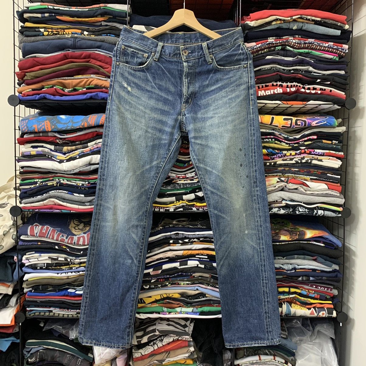 Grailed × Japanese Brand × Journal Standard JOURNAL STANDARD SELVEDGE JEAN Size US 30 / EU 46 - 1 Thumbnail