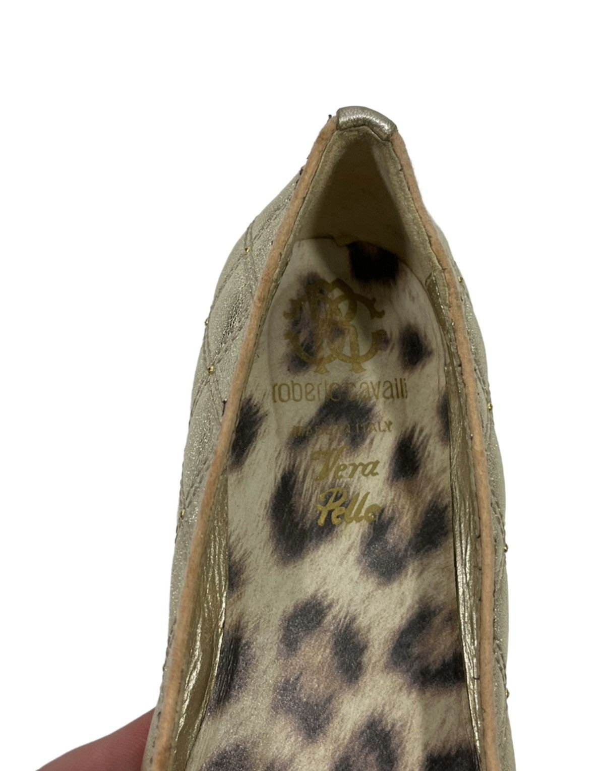 Roberto Cavalli Roberto Cavalli Vero Pelle Loafers Women's 35 Size US 5 / IT 35 - 4 Thumbnail