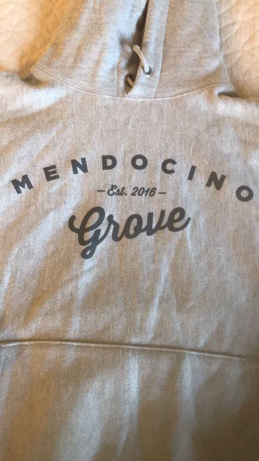 Champion Men's Grey Reverse Weave Hoodie