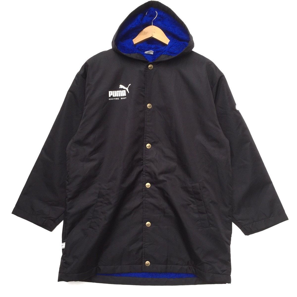 Puma Vintage 90s Puma Big Logo Long Hoodie Jacket | S | Swag Hype Size US S / EU 44-46 / 1 - 7 Thumbnail
