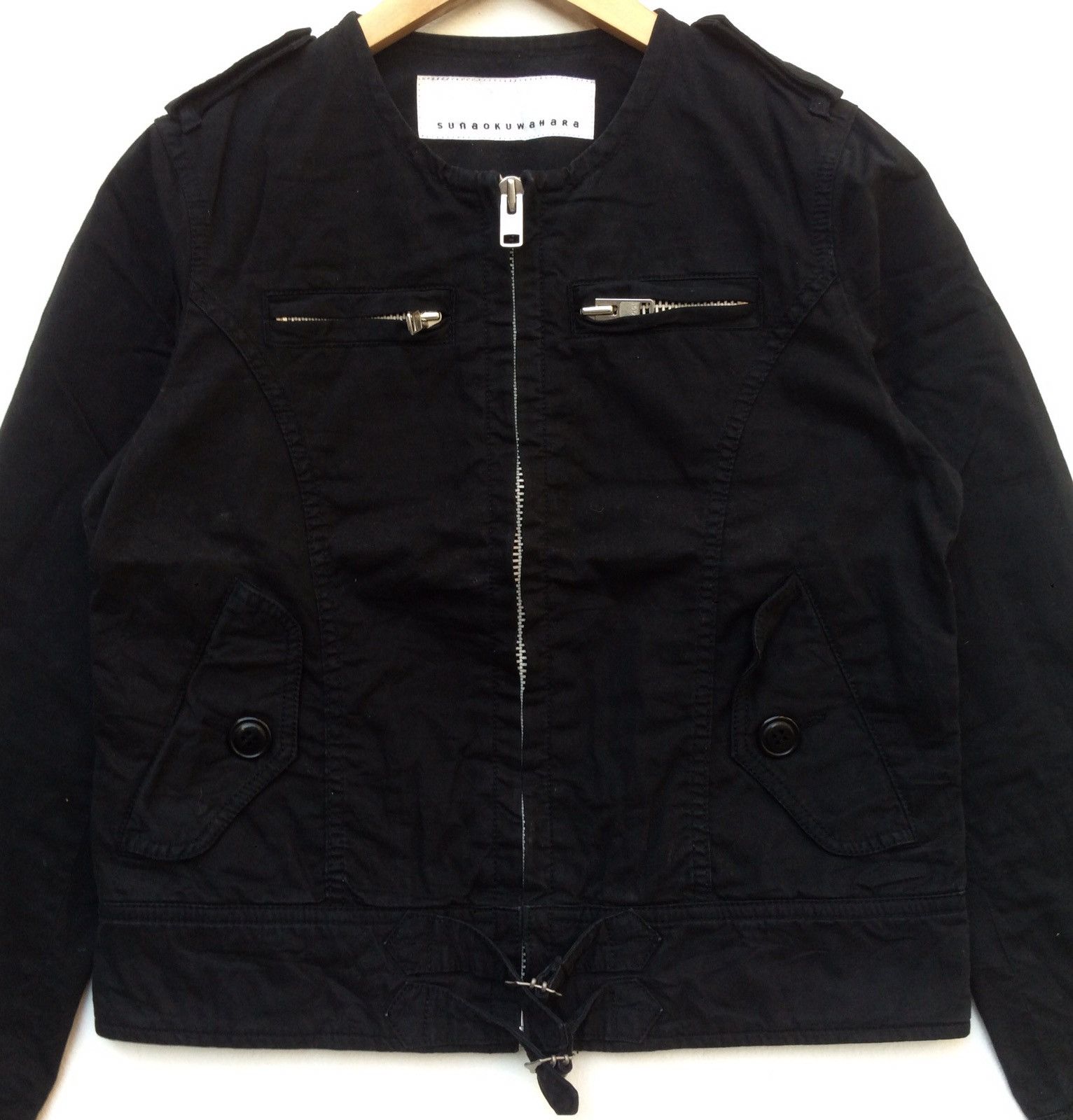 Designer × Issey Miyake Vintage Sunao Kuwahara Jacket | XS | Swag Size US XS / EU 42 / 0 - 5 Thumbnail