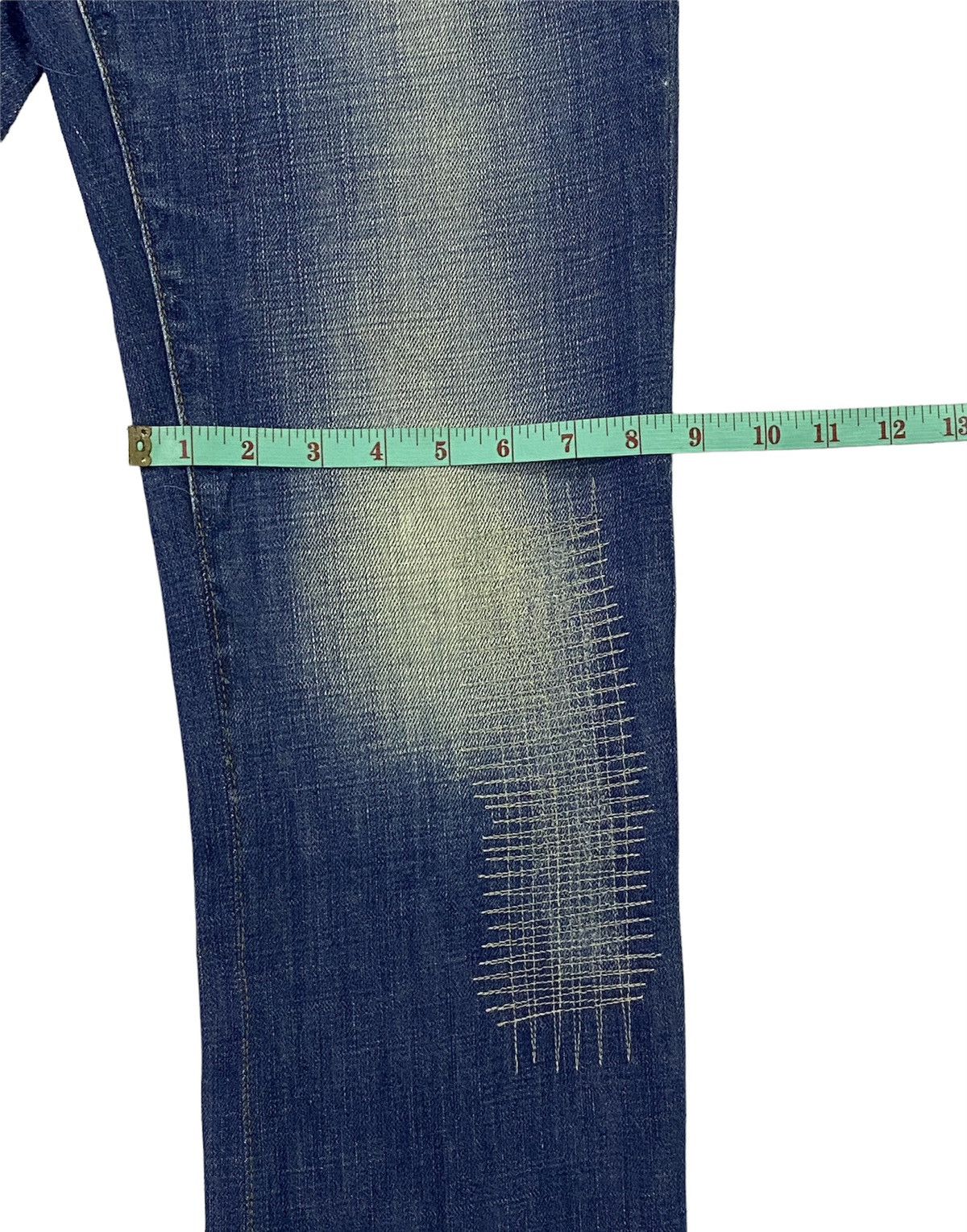 Just Cavalli × Roberto Cavalli Just Cavalli Embellished Distressed Denim Pants Size US 32 / EU 48 - 9 Thumbnail