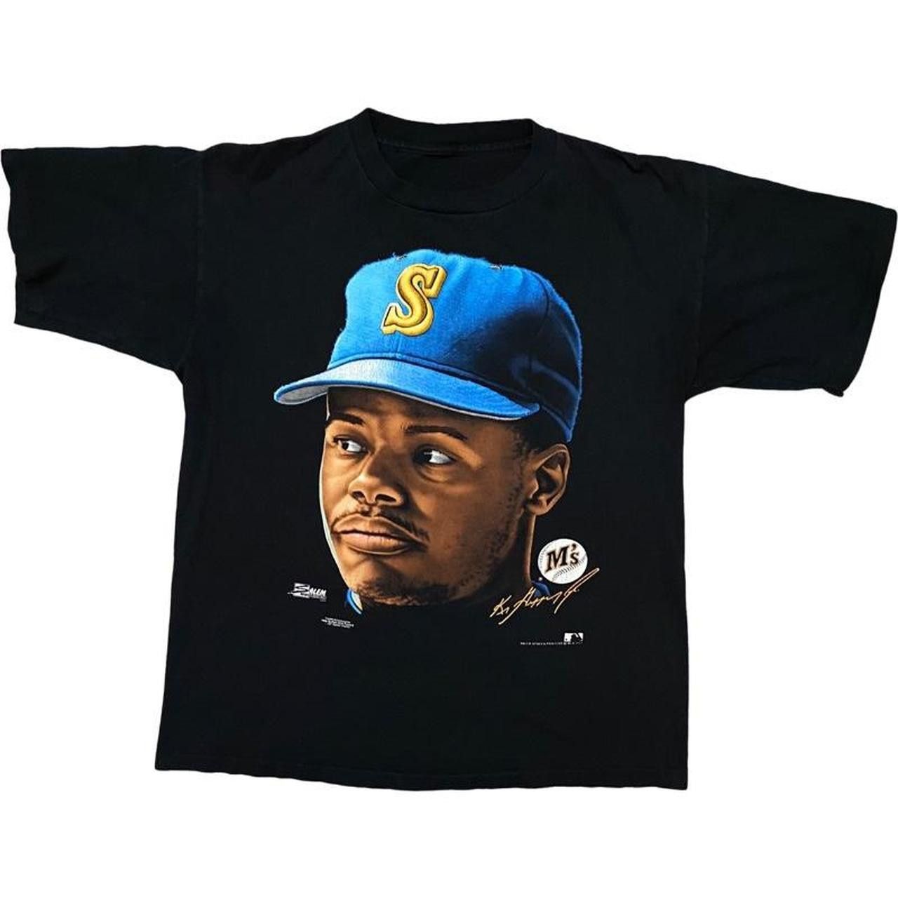 Vintage 1995 Salem Ken Griffey Jr. Seattle Mariners T-Shirt Size L