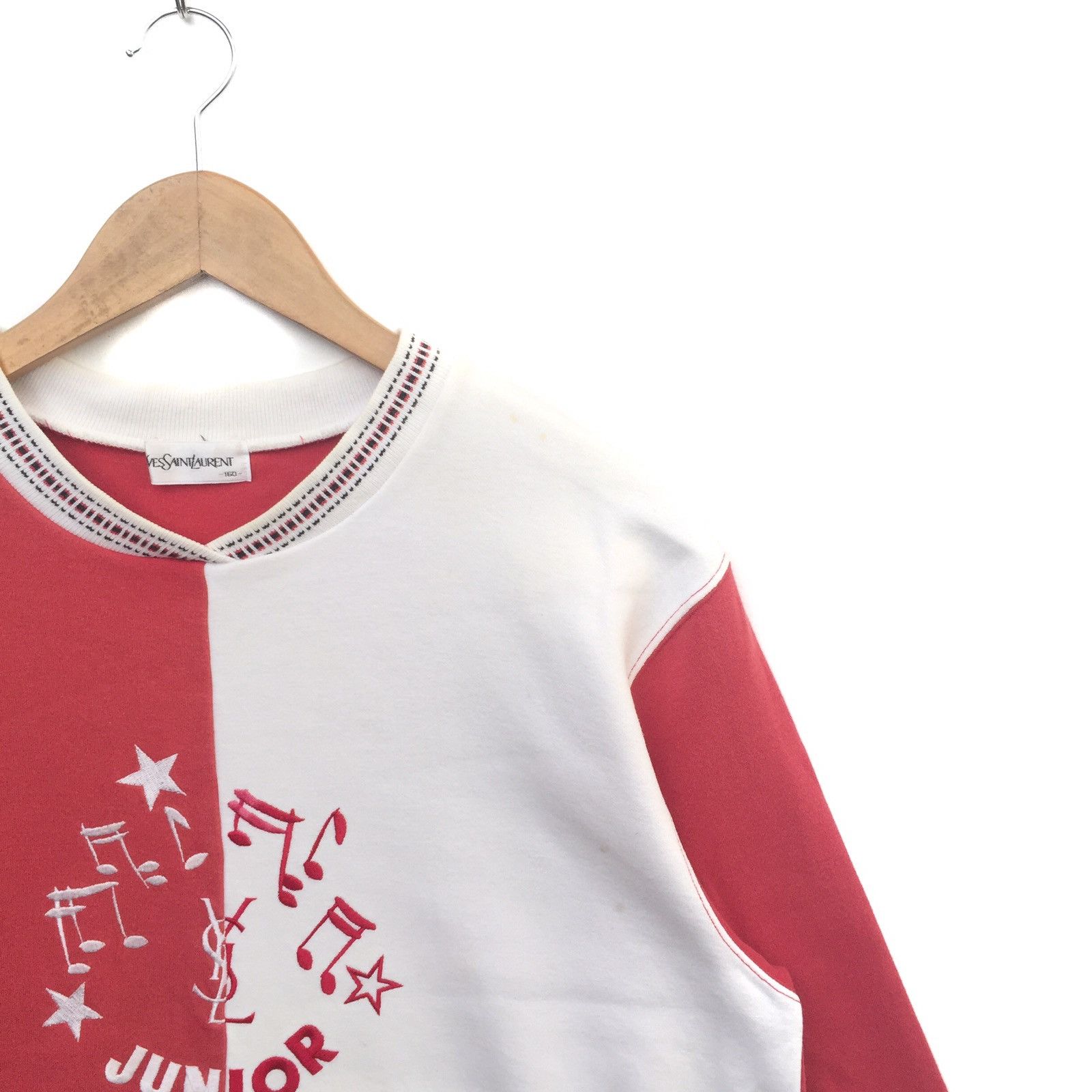 Vintage Vintage 90s Yves Saint Laurent Sweatshirt | Yves Saint S Size US S / EU 44-46 / 1 - 2 Thumbnail