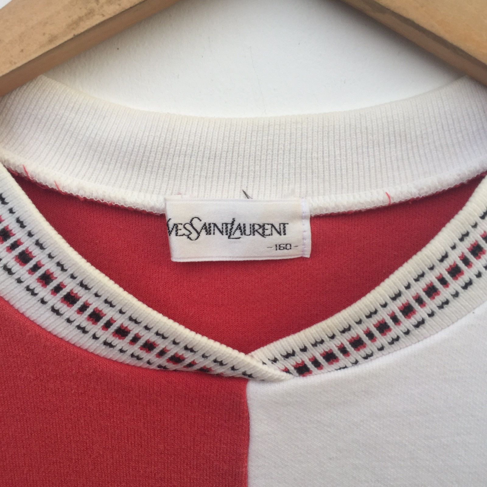 Vintage Vintage 90s Yves Saint Laurent Sweatshirt | Yves Saint S Size US S / EU 44-46 / 1 - 3 Thumbnail