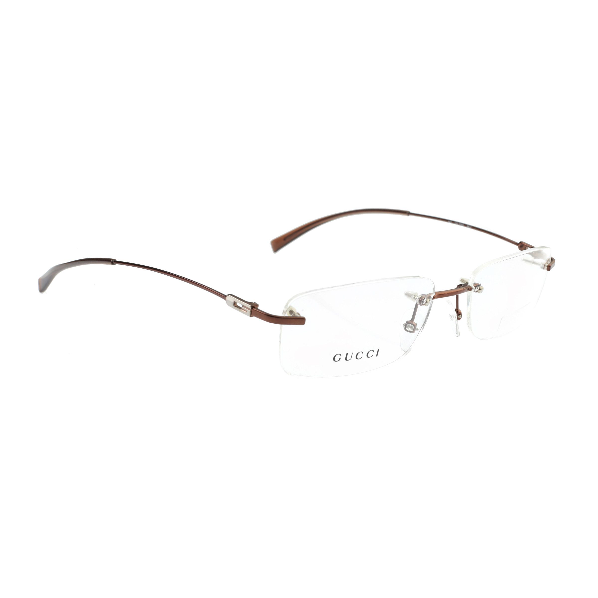 Archival Clothing × Gucci × Vintage Gucci '90s Rimless Square Frame ...