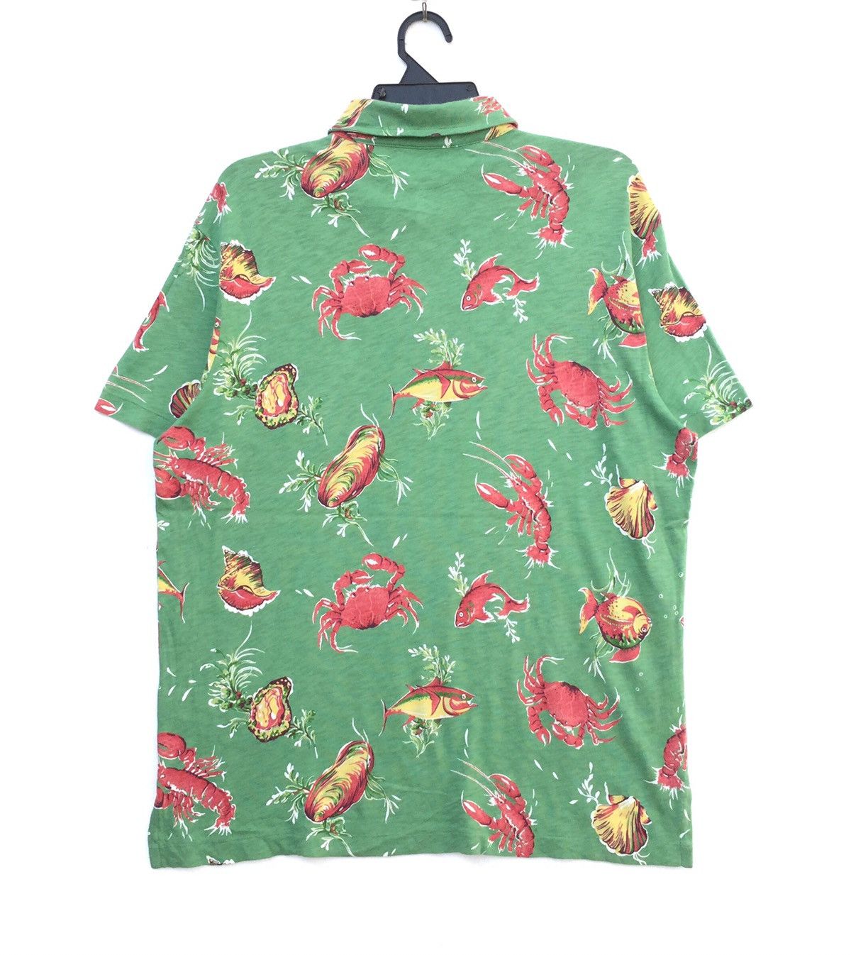 Polo Ralph Lauren Vintage 90s Ralph Lauren All Over Print Full Print Polo Size US L / EU 52-54 / 3 - 6 Thumbnail