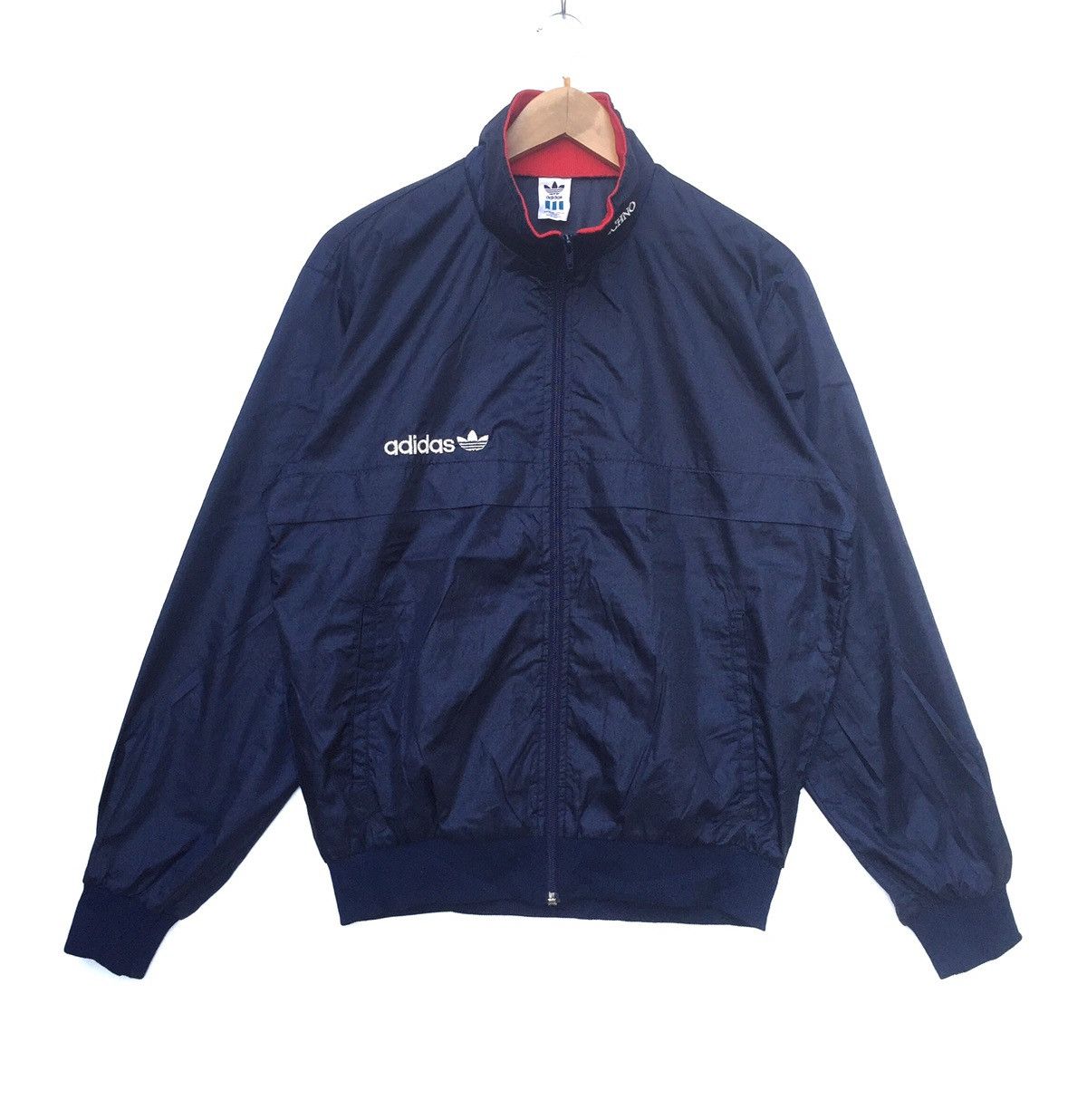 Adidas Vintage 90s Adidas Trefoil Windbreaker | M | Swag Size US M / EU 48-50 / 2 - 1 Thumbnail