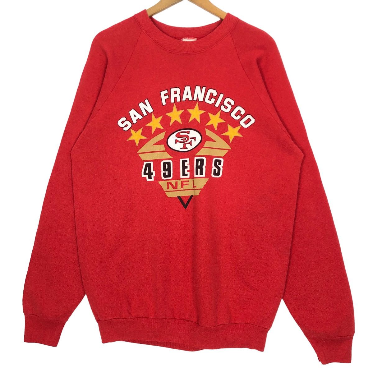NFL Vintage 90s NFL San Francisco 49ers Crewneck Sweatshirt Size US L / EU 52-54 / 3 - 1 Thumbnail