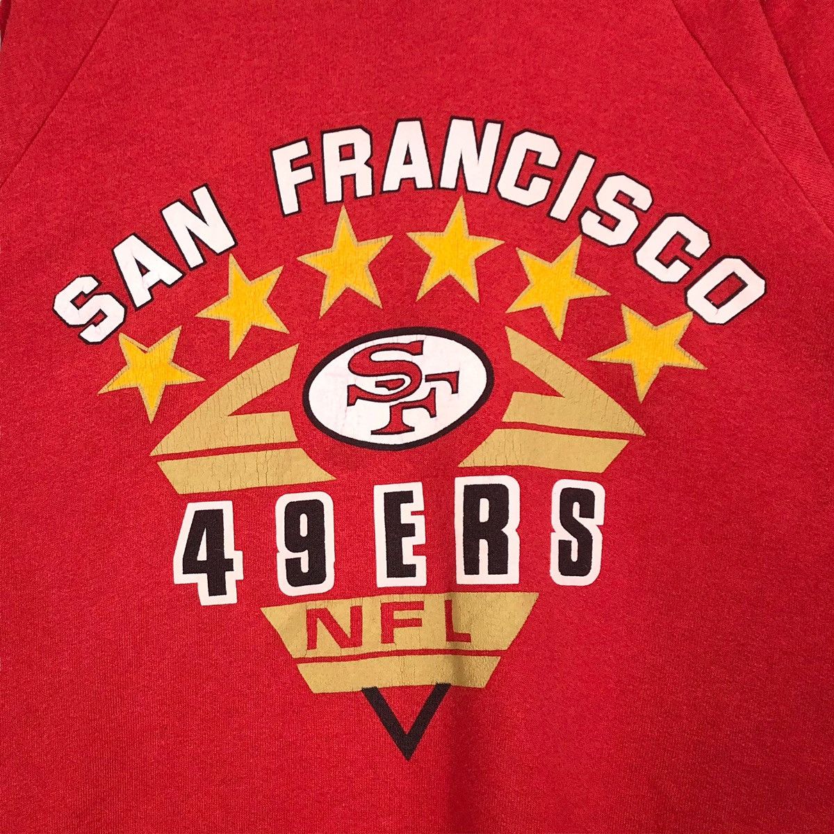 NFL Vintage 90s NFL San Francisco 49ers Crewneck Sweatshirt Size US L / EU 52-54 / 3 - 6 Thumbnail