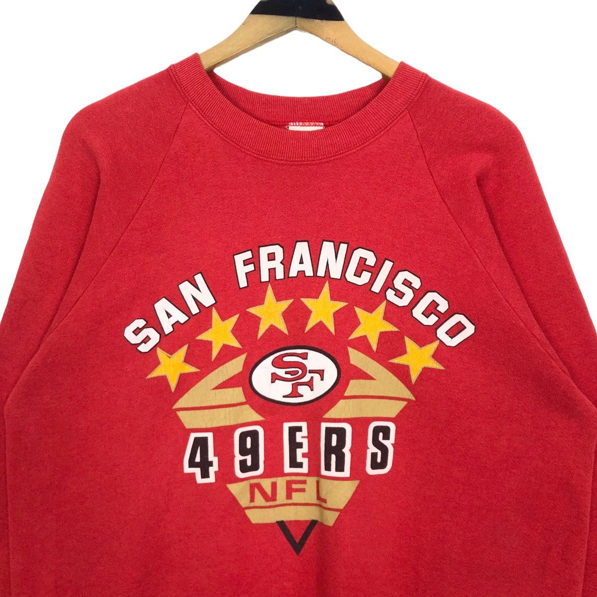 NFL Vintage 90s NFL San Francisco 49ers Crewneck Sweatshirt Size US L / EU 52-54 / 3 - 5 Thumbnail