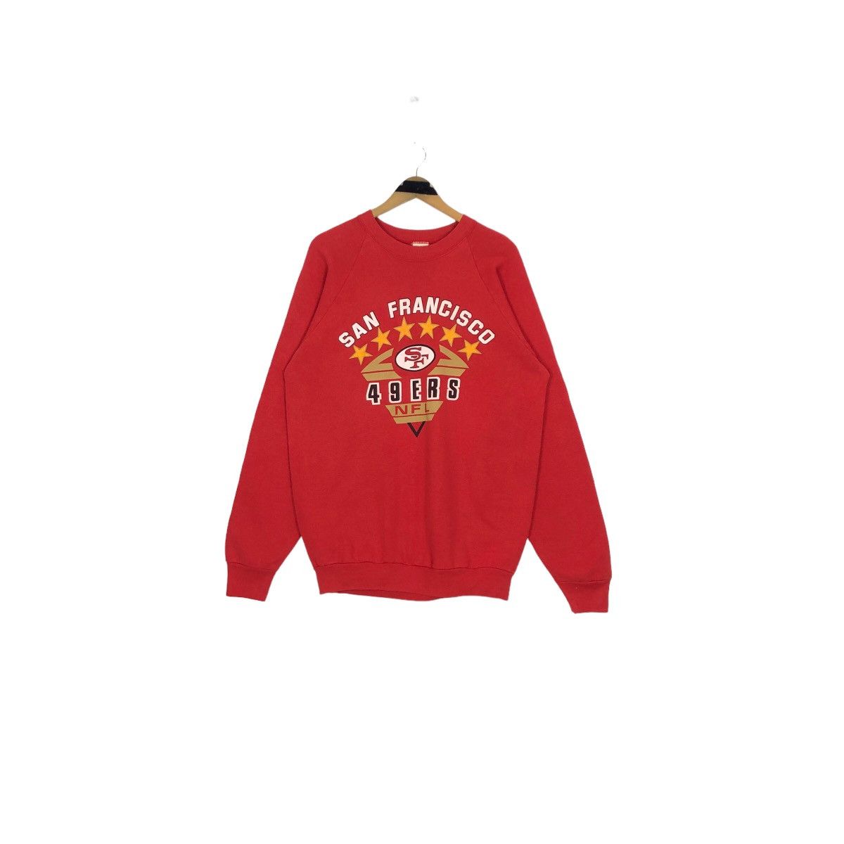 NFL Vintage 90s NFL San Francisco 49ers Crewneck Sweatshirt Size US L / EU 52-54 / 3 - 2 Thumbnail