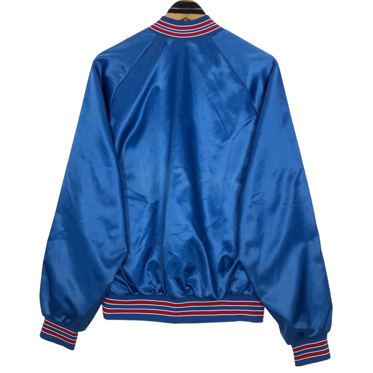 Chalk Line Vintage 90s MLB 1991 Chicago Cubs Nylon Varsity Jacket Size US L / EU 52-54 / 3 - 12 Thumbnail