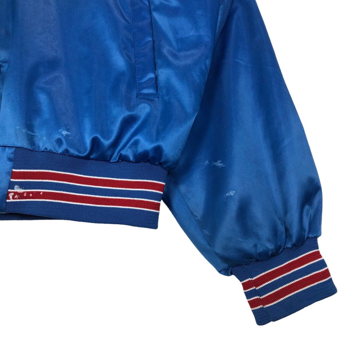 Chalk Line Vintage 90s MLB 1991 Chicago Cubs Nylon Varsity Jacket Size US L / EU 52-54 / 3 - 11 Thumbnail