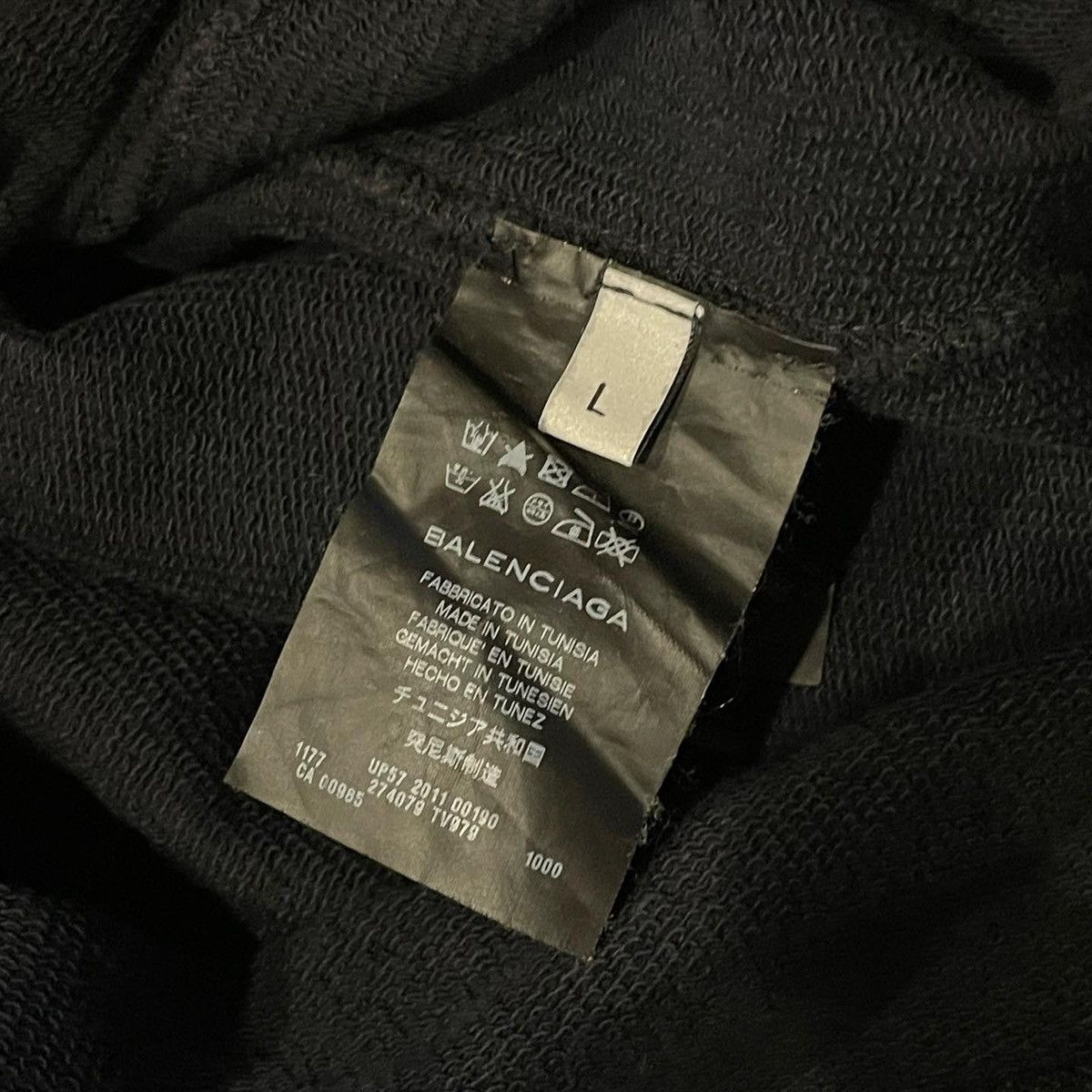 Balenciaga Balenciaga FW 2011/2012 graphic sweatshirt Size US S / EU 44-46 / 1 - 6 Thumbnail