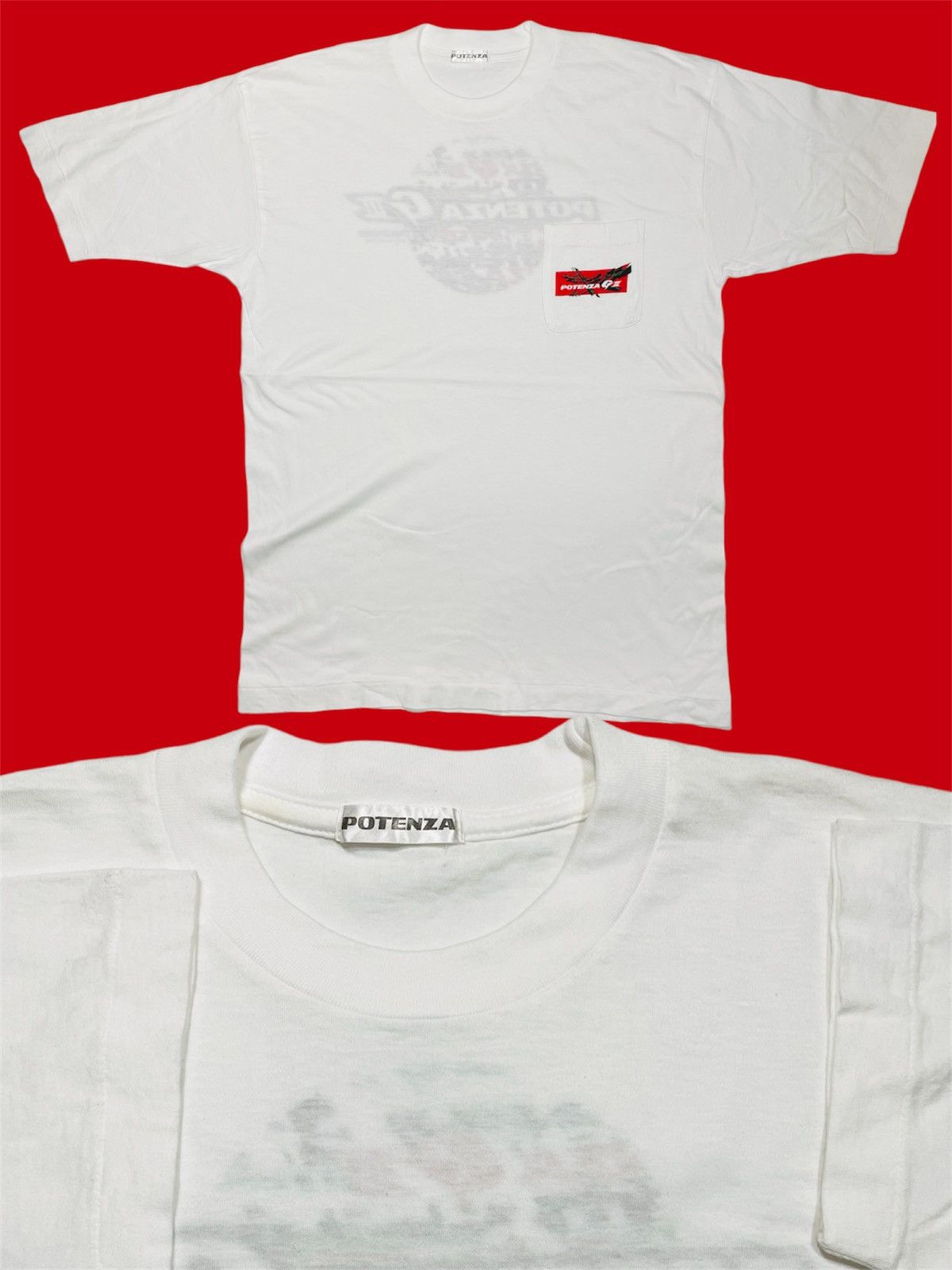 Formula 1 × Vintage Vintage 90s Formula one 1 Motorsport Potenza G3 Bridgestone Size US M / EU 48-50 / 2 - 3 Thumbnail