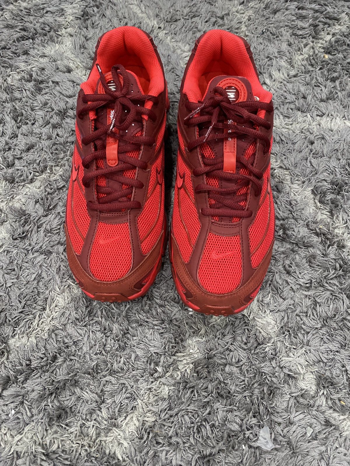 Nike × Supreme Supreme x Nike Shox Ride 2 'Speed Red' Size US 9 / EU 42 - 3 Thumbnail