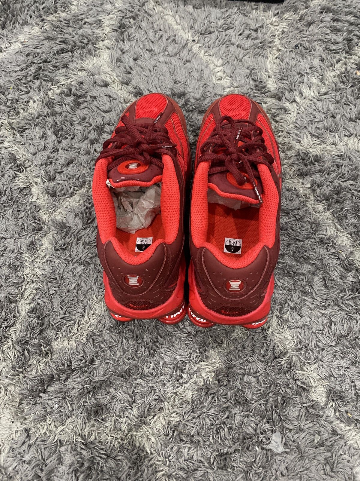 Nike × Supreme Supreme x Nike Shox Ride 2 'Speed Red' Size US 9 / EU 42 - 4 Thumbnail