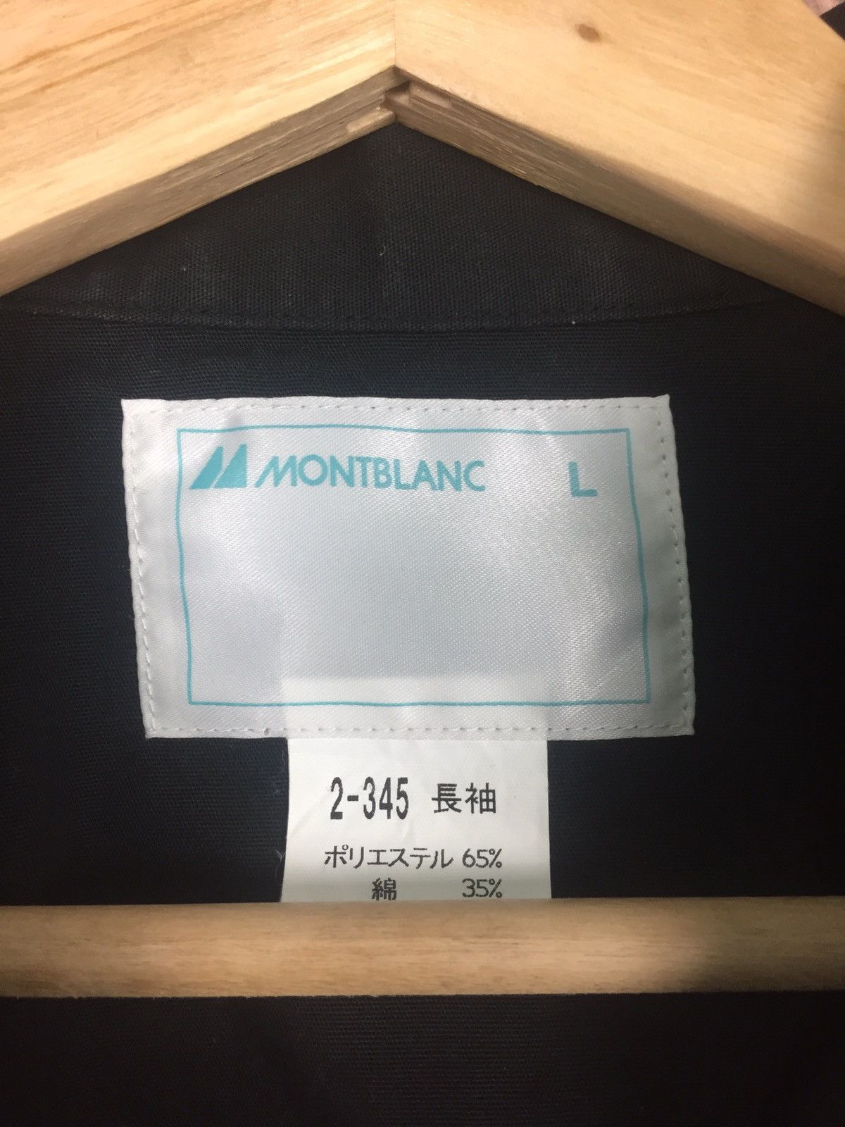 Montblanc Montblanc Long Sleeve Button Shirt #13-2 Size US L / EU 52-54 / 3 - 3 Thumbnail