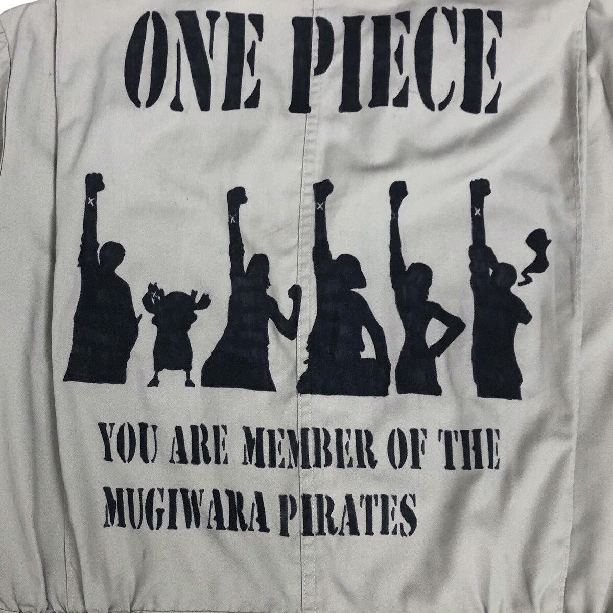Japanese Brand One Piece Mugiwara Pirates Member Short Sleeve Coverall Size US 36 / EU 52 - 13 Thumbnail