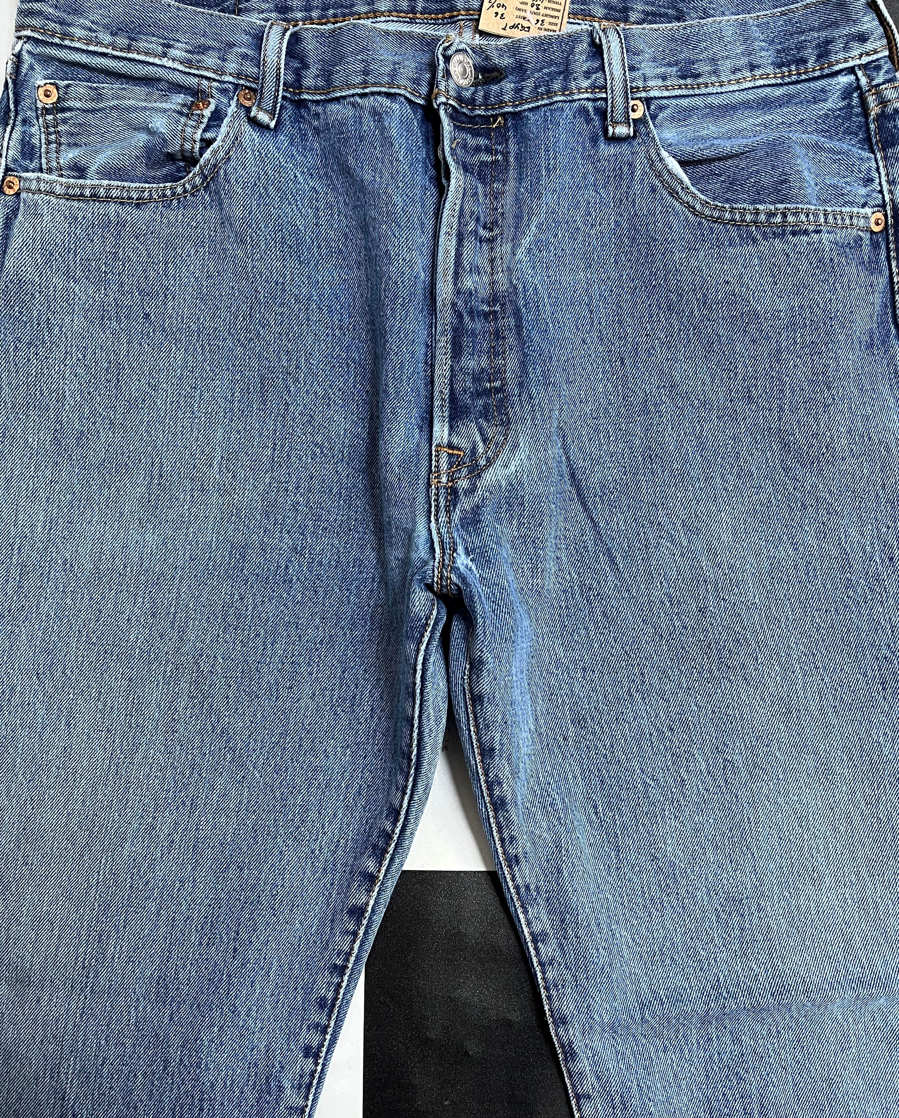 Levi's × Vintage Vintage Levis 501 Jean L125 Size US 36 / EU 52 - 3 Thumbnail
