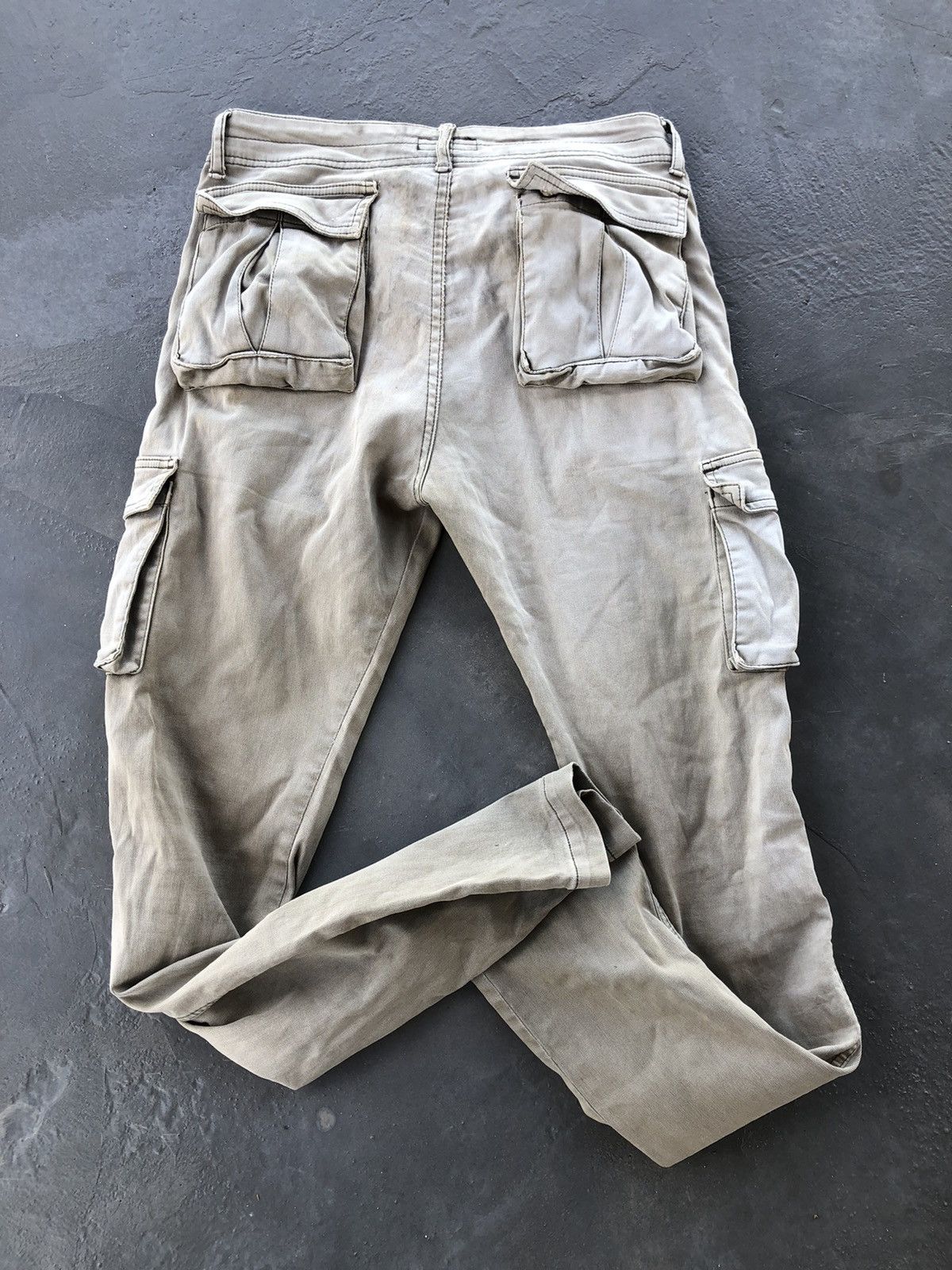 Beams Plus × Japanese Brand DISTRESSED BEAMS CARGO/MILITARY PANTS Size US 30 / EU 46 - 2 Thumbnail