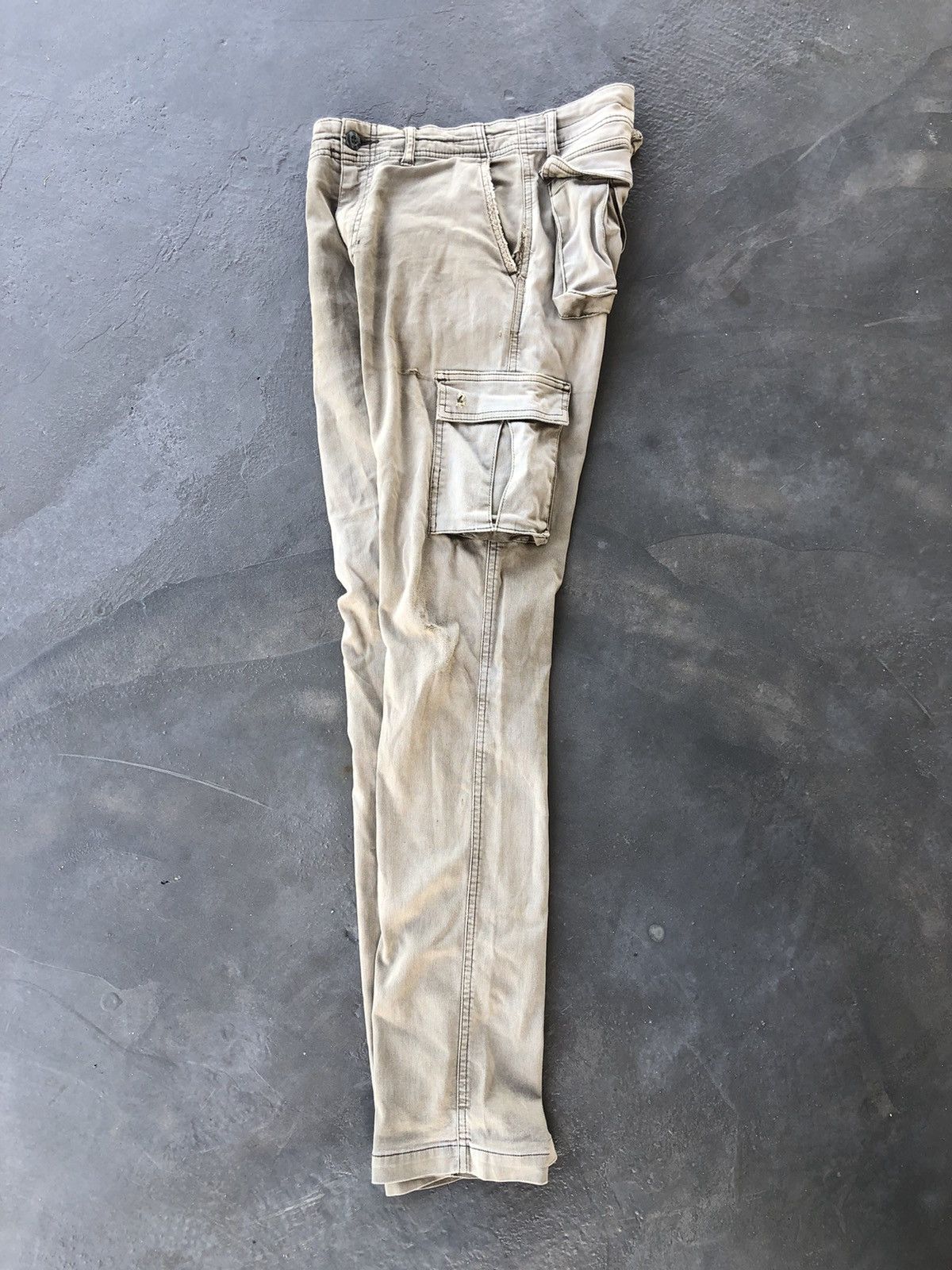 Beams Plus × Japanese Brand DISTRESSED BEAMS CARGO/MILITARY PANTS Size US 30 / EU 46 - 10 Thumbnail