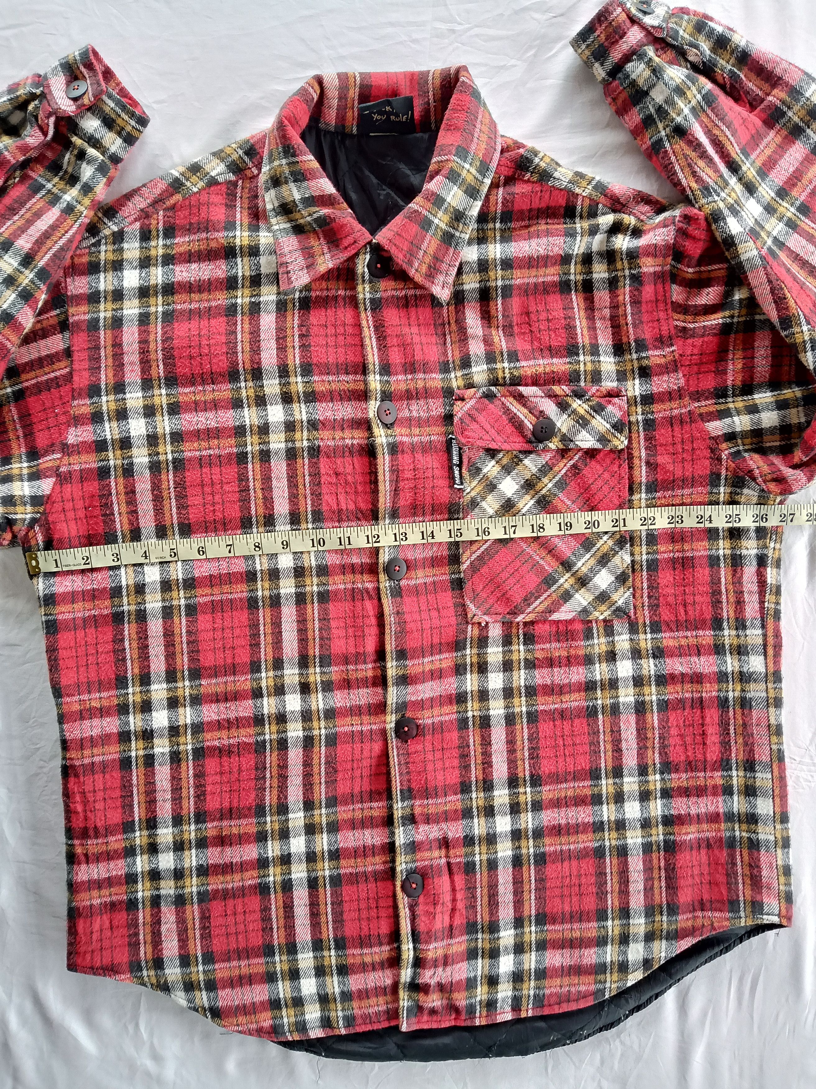 Flannel Burning Snow Flannel Size US L / EU 52-54 / 3 - 3 Thumbnail