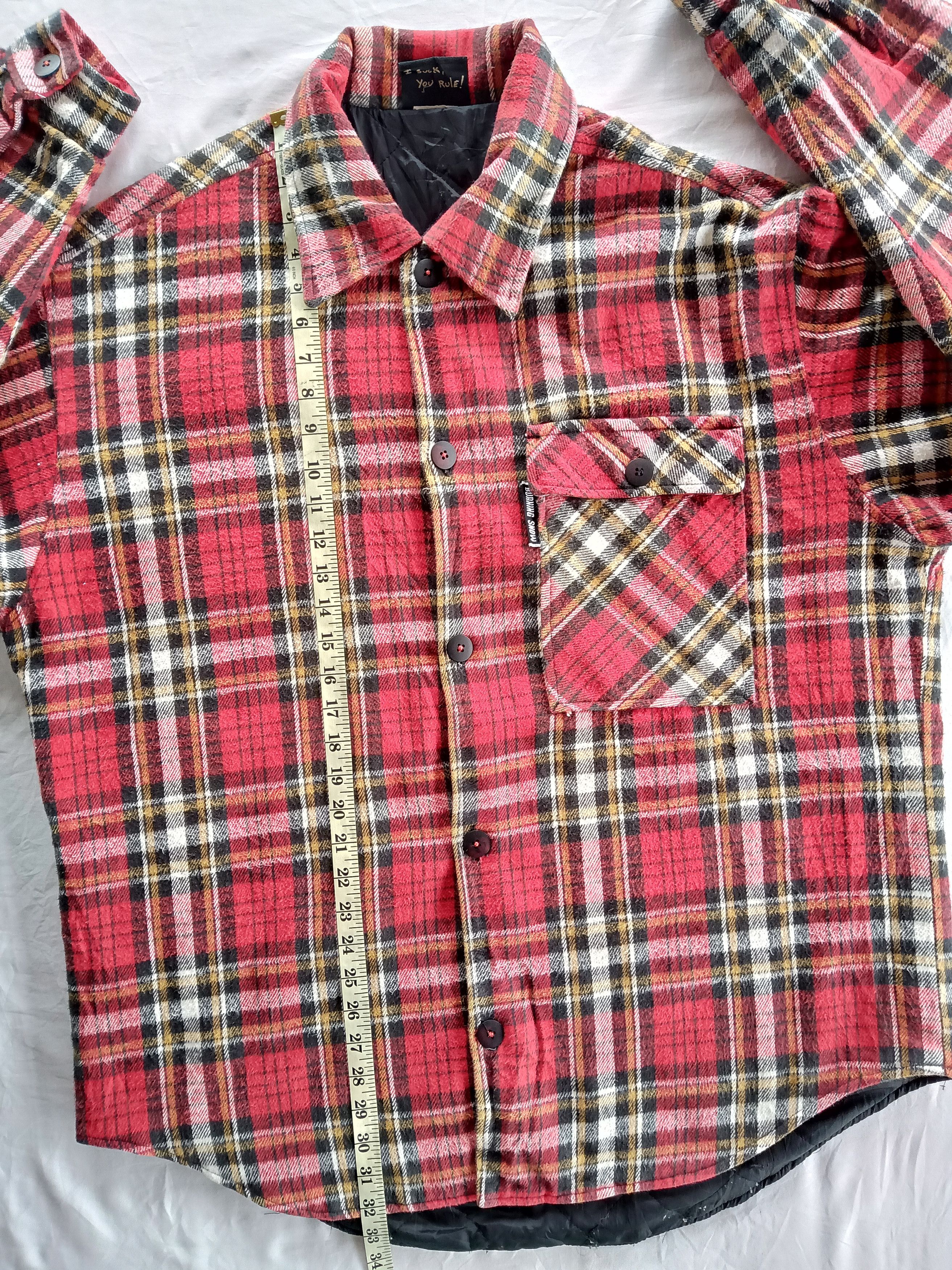 Flannel Burning Snow Flannel Size US L / EU 52-54 / 3 - 4 Thumbnail