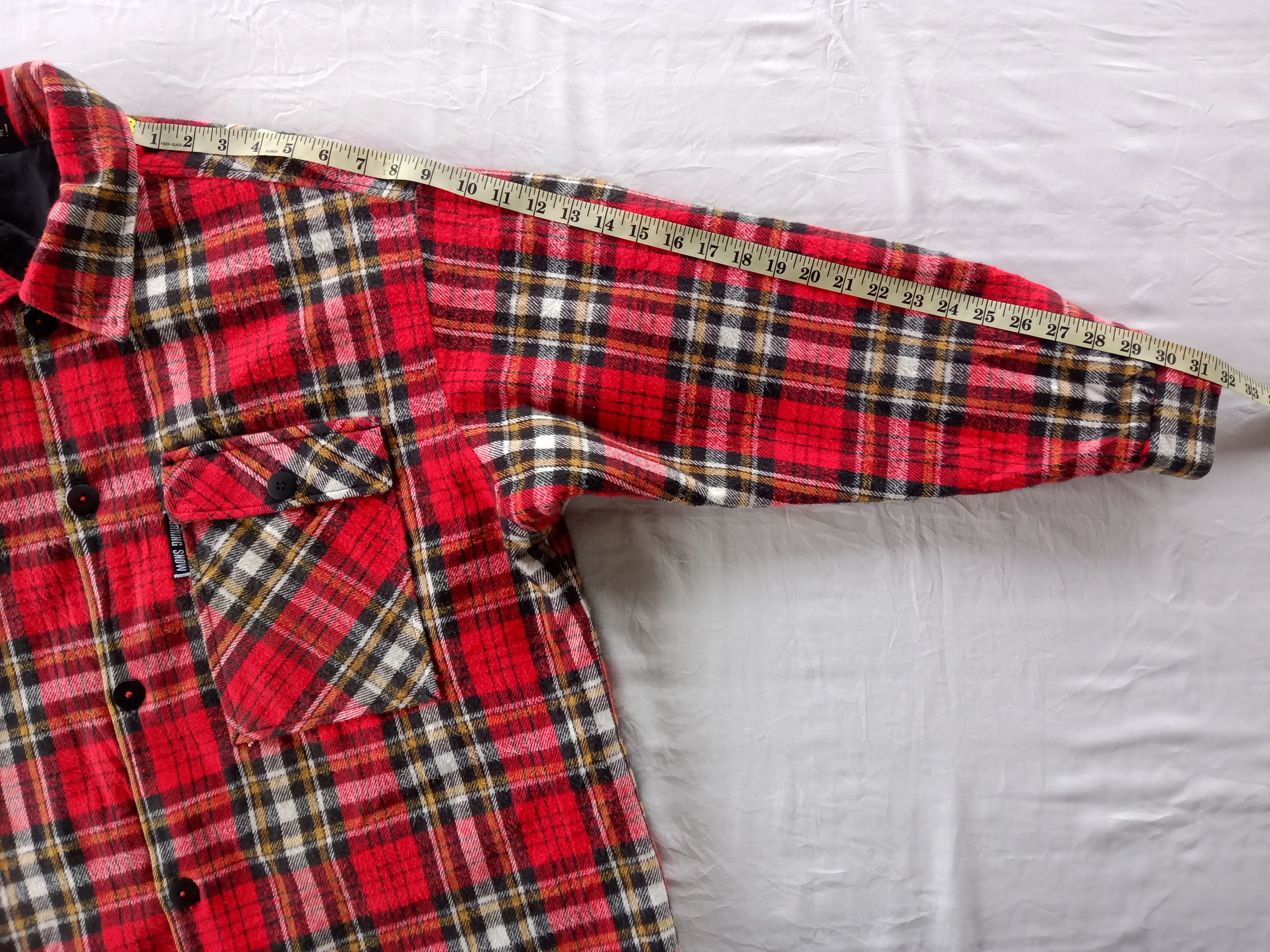 Flannel Burning Snow Flannel Size US L / EU 52-54 / 3 - 6 Thumbnail