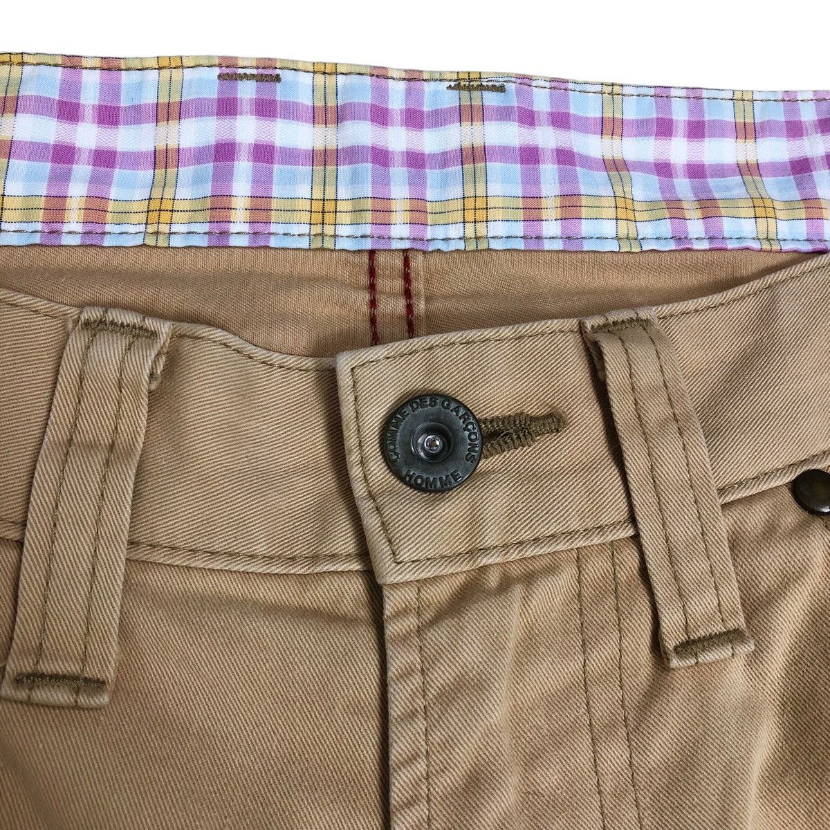 Comme des Garcons Comme Des Garcons Homme HK-P034 AD2012 Cotton Pants Size US 34 / EU 50 - 6 Thumbnail