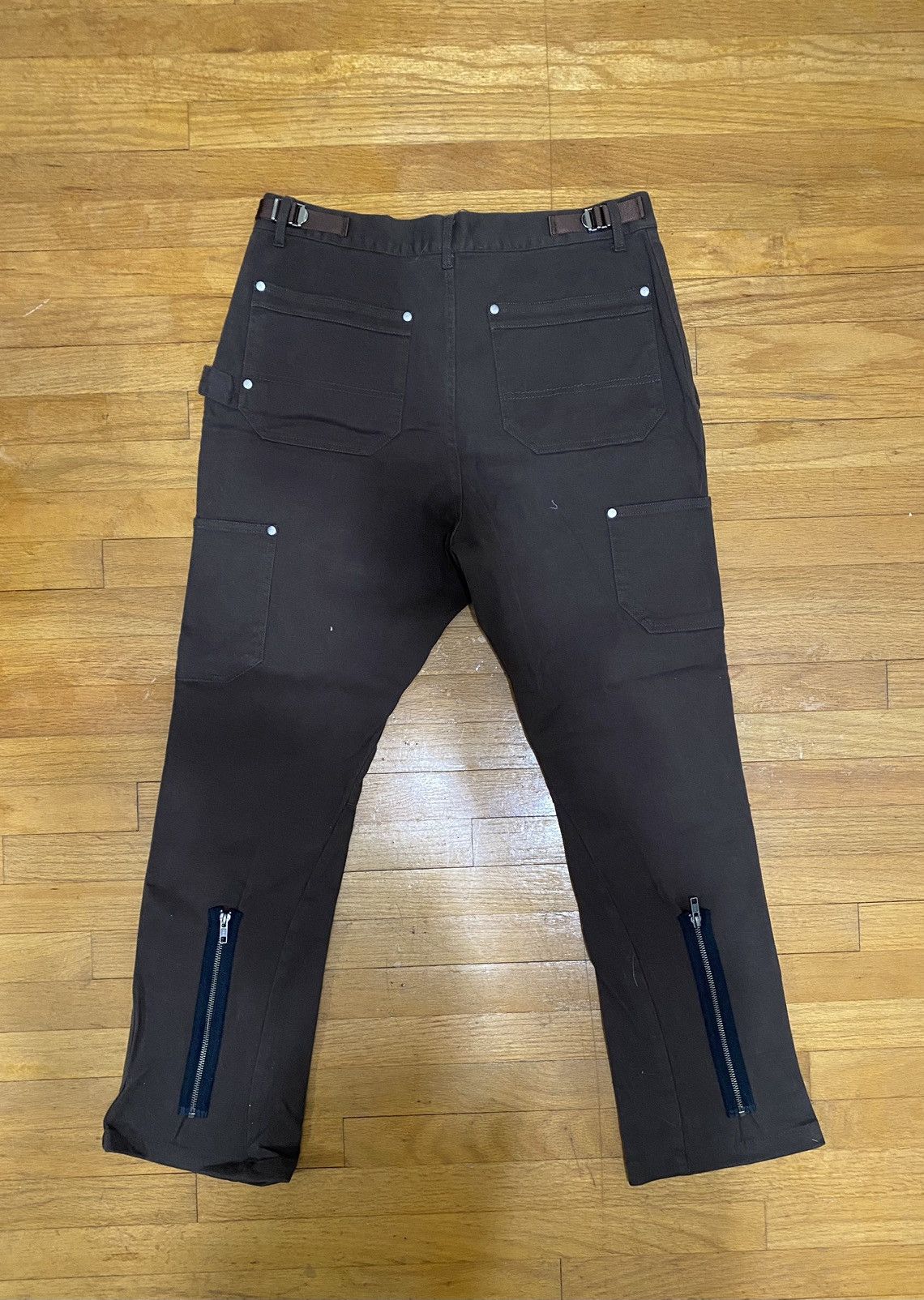 Japanese Brand × Vuja De Vuja De 003 Back Zip Double Knee