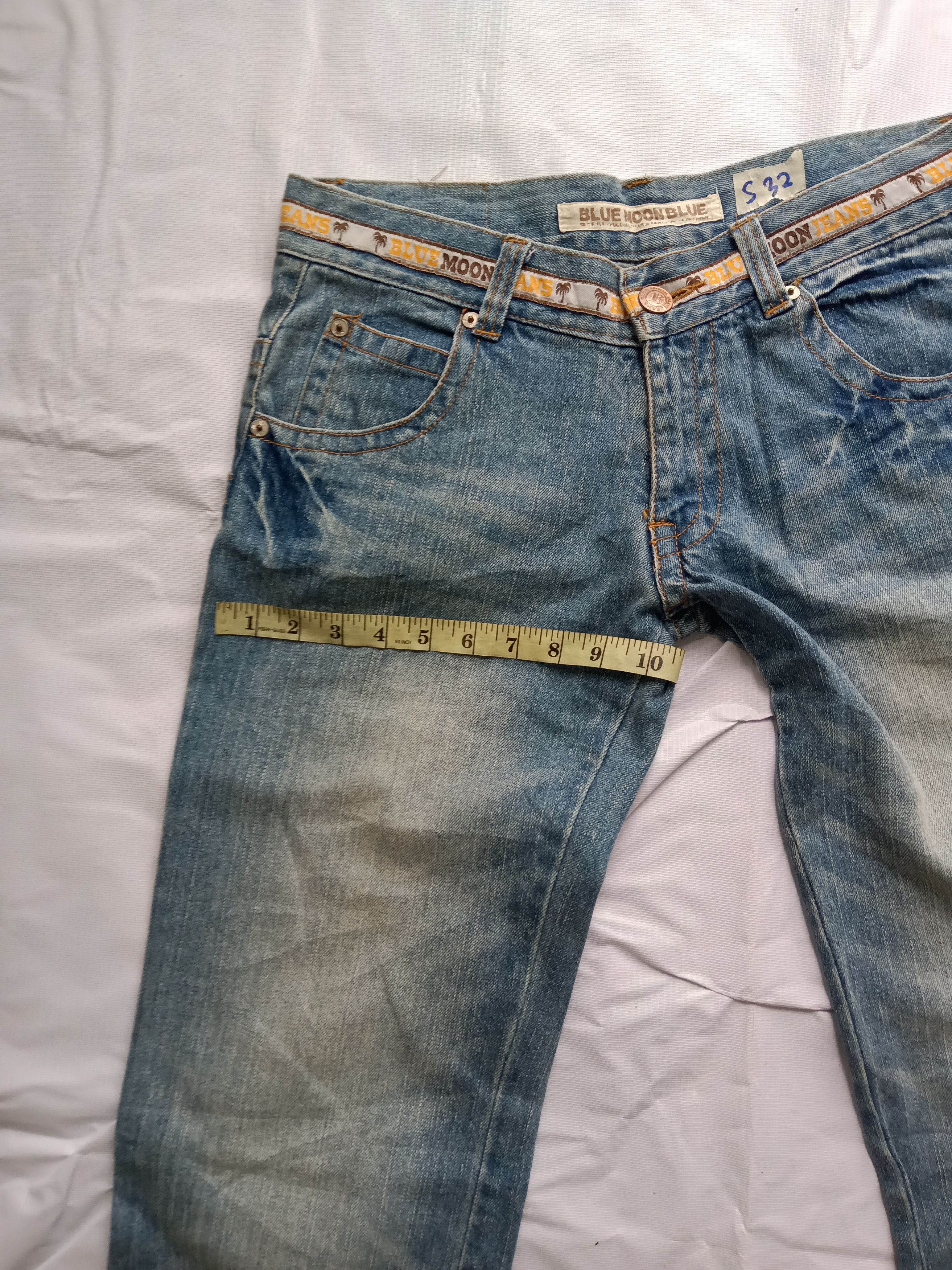 Japanese Brand BMB Blue Moon Blue Hysteric Glamour Inspired Size US 30 / EU 46 - 5 Thumbnail
