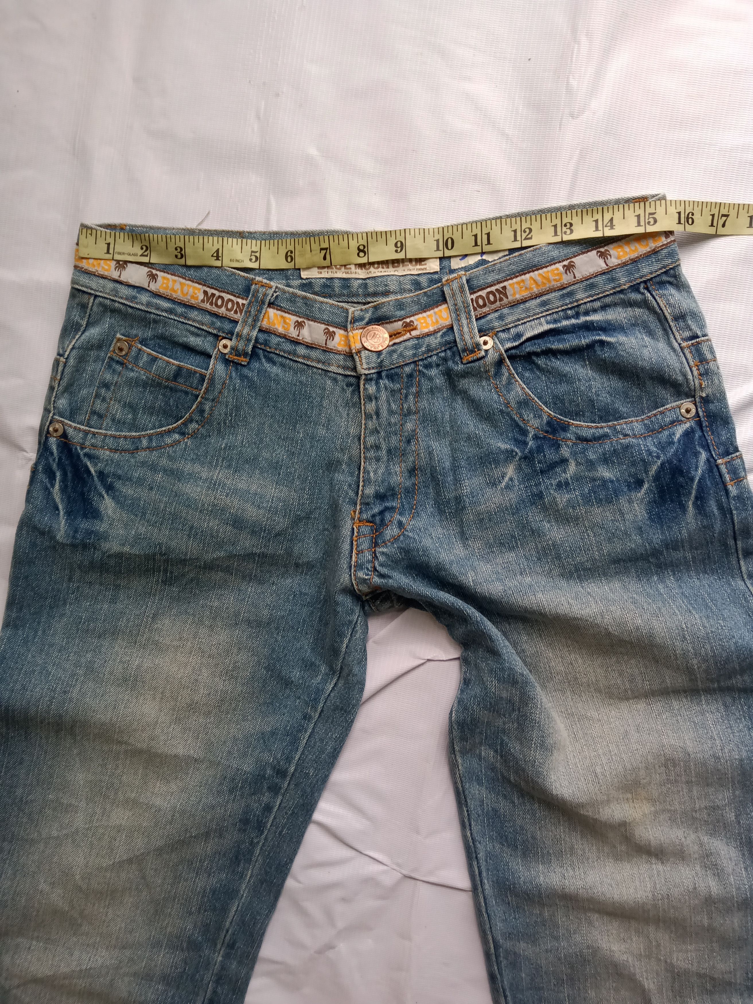 Japanese Brand BMB Blue Moon Blue Hysteric Glamour Inspired Size US 30 / EU 46 - 7 Thumbnail