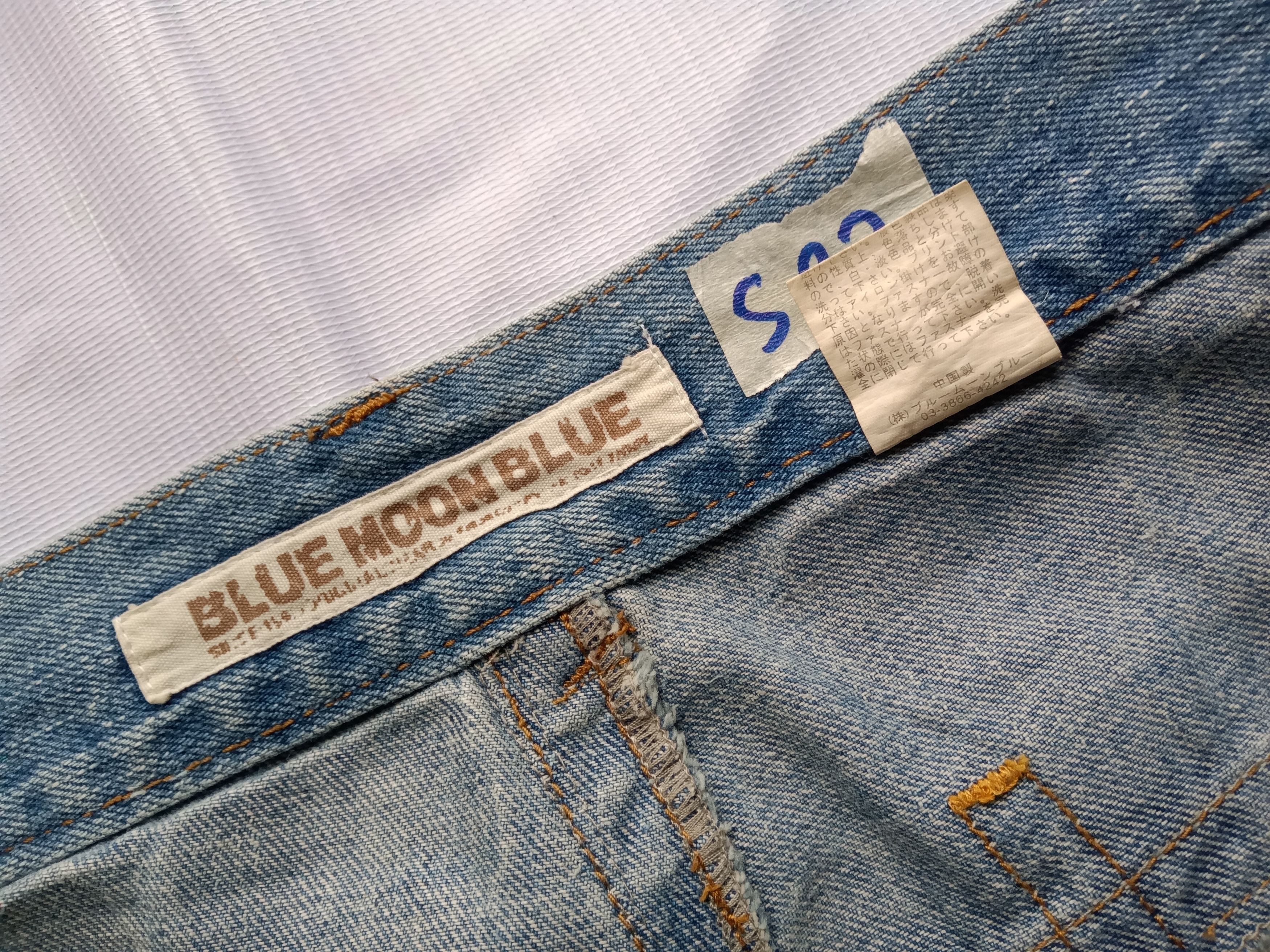 Japanese Brand BMB Blue Moon Blue Hysteric Glamour Inspired Size US 30 / EU 46 - 9 Thumbnail