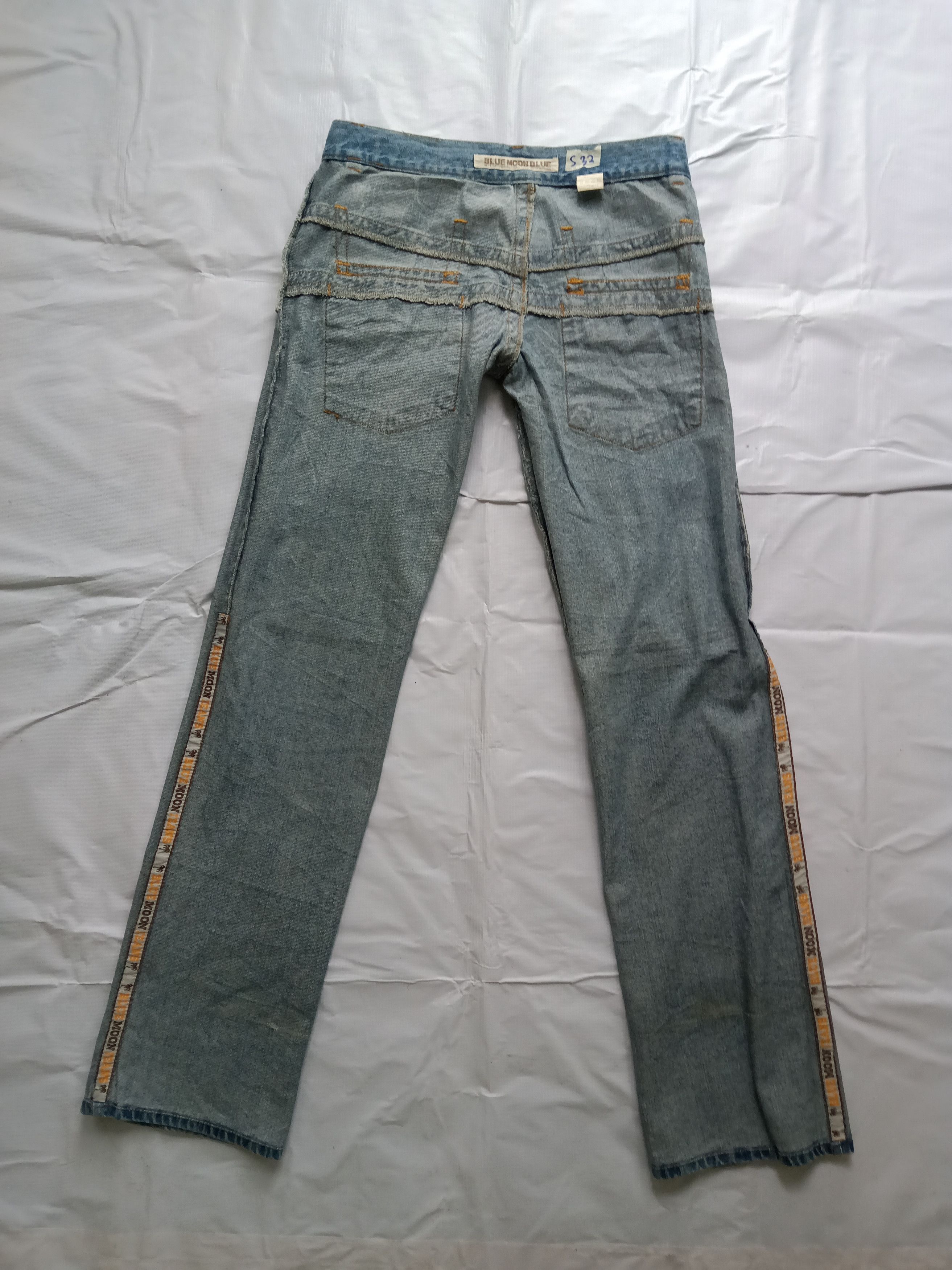 Japanese Brand BMB Blue Moon Blue Hysteric Glamour Inspired Size US 30 / EU 46 - 11 Thumbnail