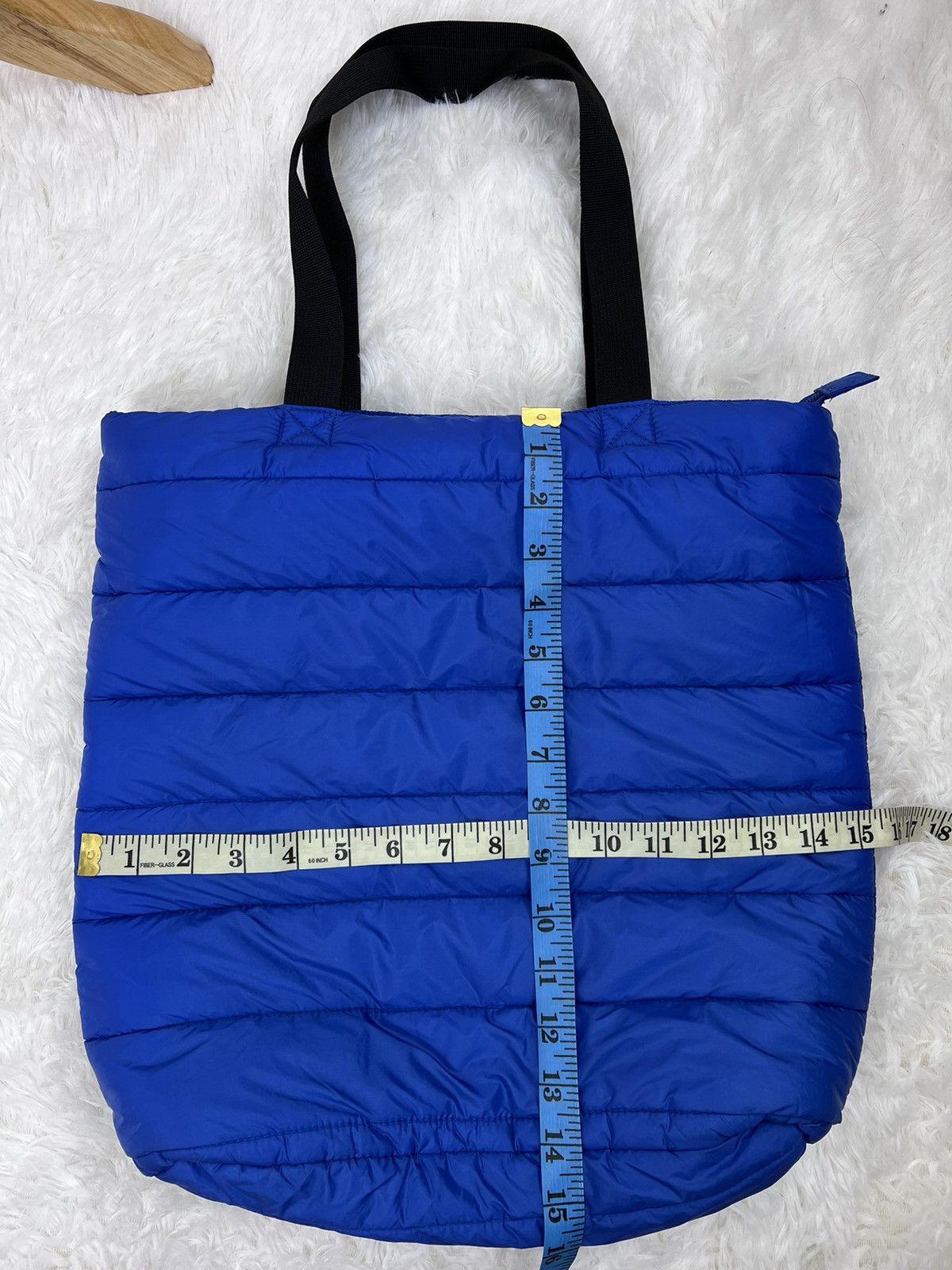 Uniqlo Japanese Brand Puffer Style Kanye West Tote / Shoulder Bag Size ONE SIZE - 6 Thumbnail