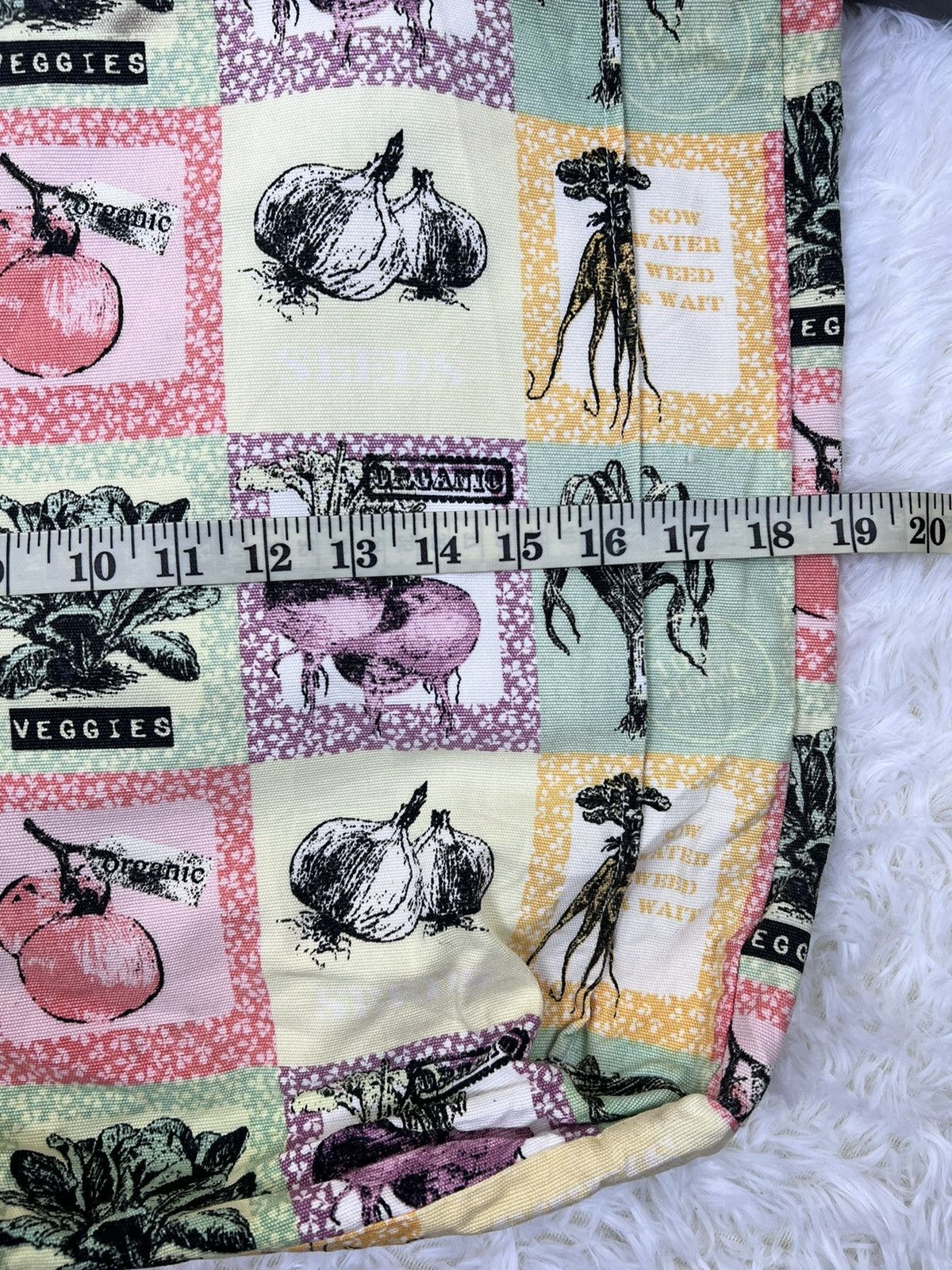 Japanese Brand Vintage Japanese Brand Veggies Grocery / Tote Bag Size ONE SIZE - 6 Thumbnail