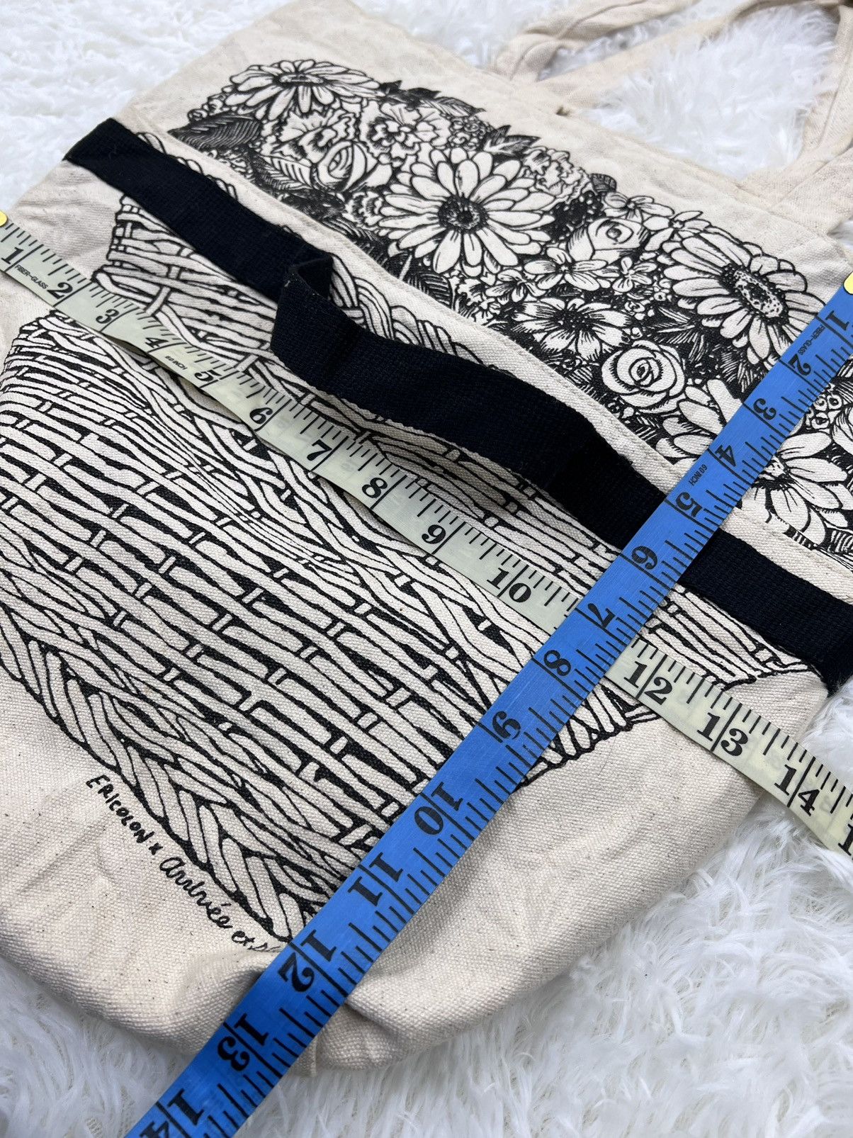 Art Comes First Vintage Art Arrive At Depart Canvas Totebag Size ONE SIZE - 6 Thumbnail