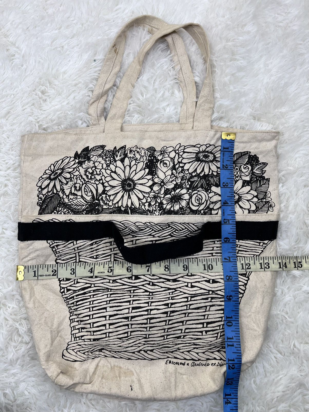 Art Comes First Vintage Art Arrive At Depart Canvas Totebag Size ONE SIZE - 5 Thumbnail