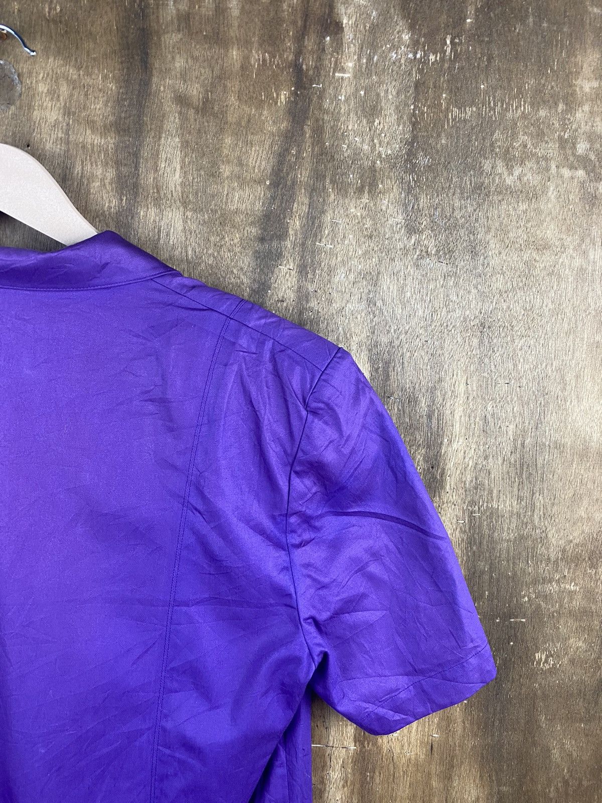 Christian Dior Monsieur Christian Dior sport purple cardigan blouse #Z043 Size M / US 6-8 / IT 42-44 - 10 Thumbnail