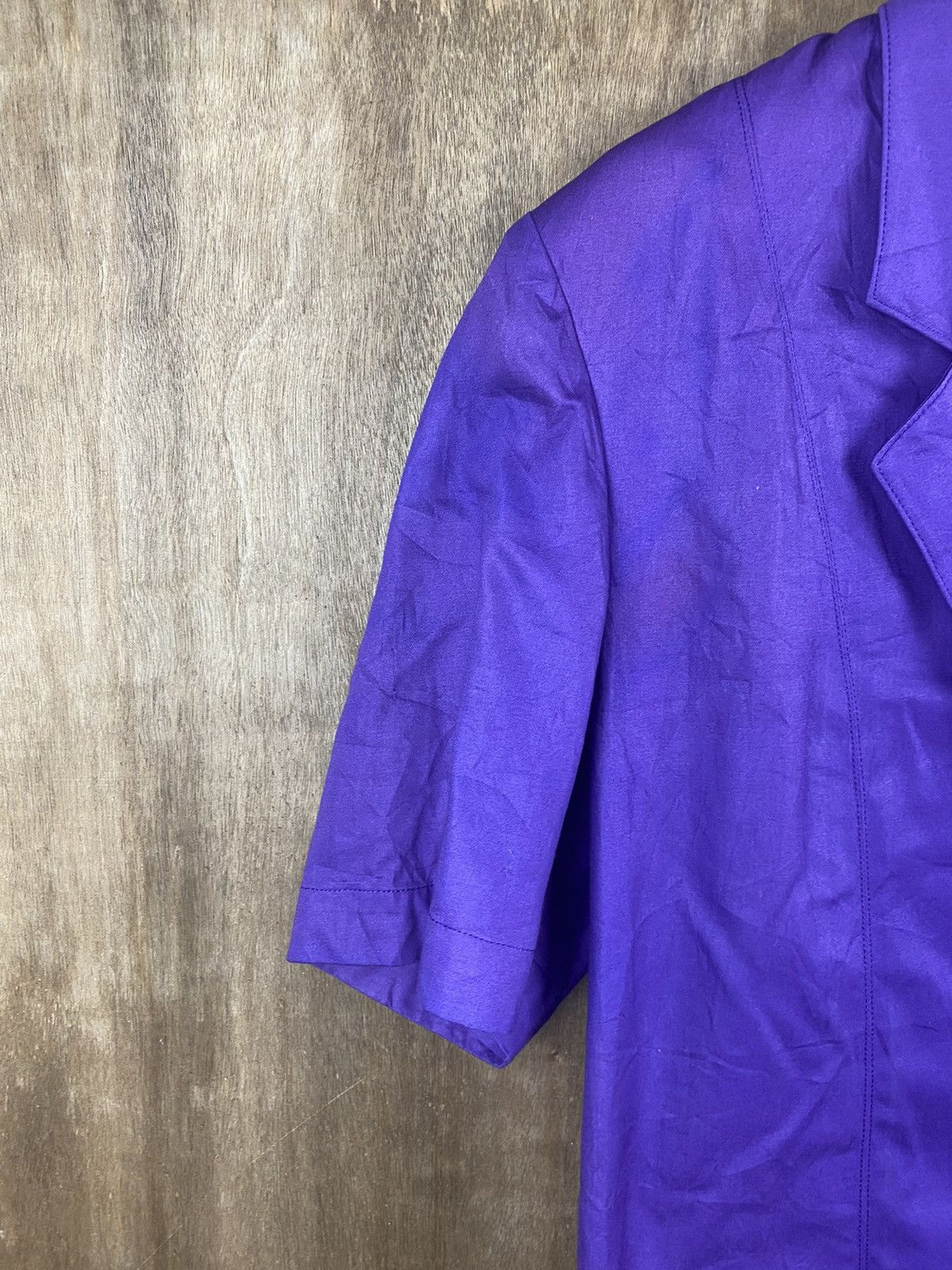 Christian Dior Monsieur Christian Dior sport purple cardigan blouse #Z043 Size M / US 6-8 / IT 42-44 - 4 Thumbnail