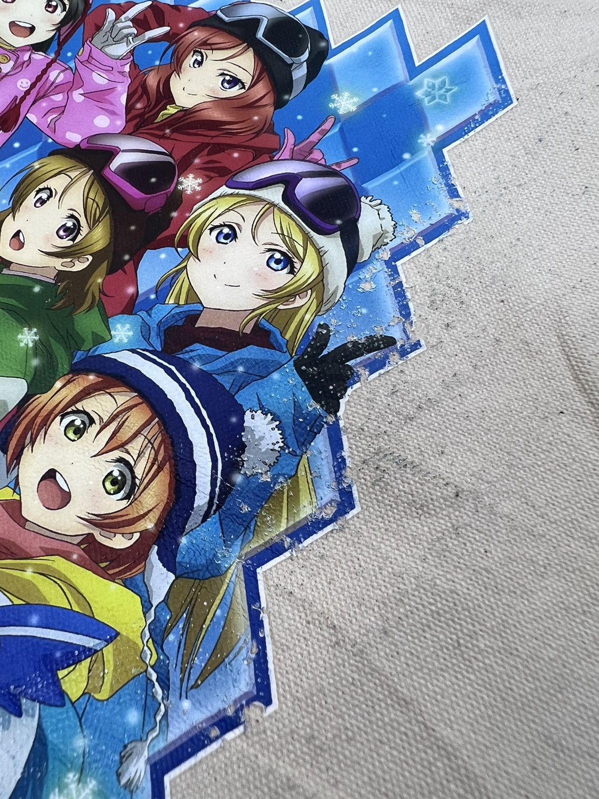 Anime Snowmiku School Idol Project Canvas Tote Bag Size ONE SIZE - 5 Thumbnail