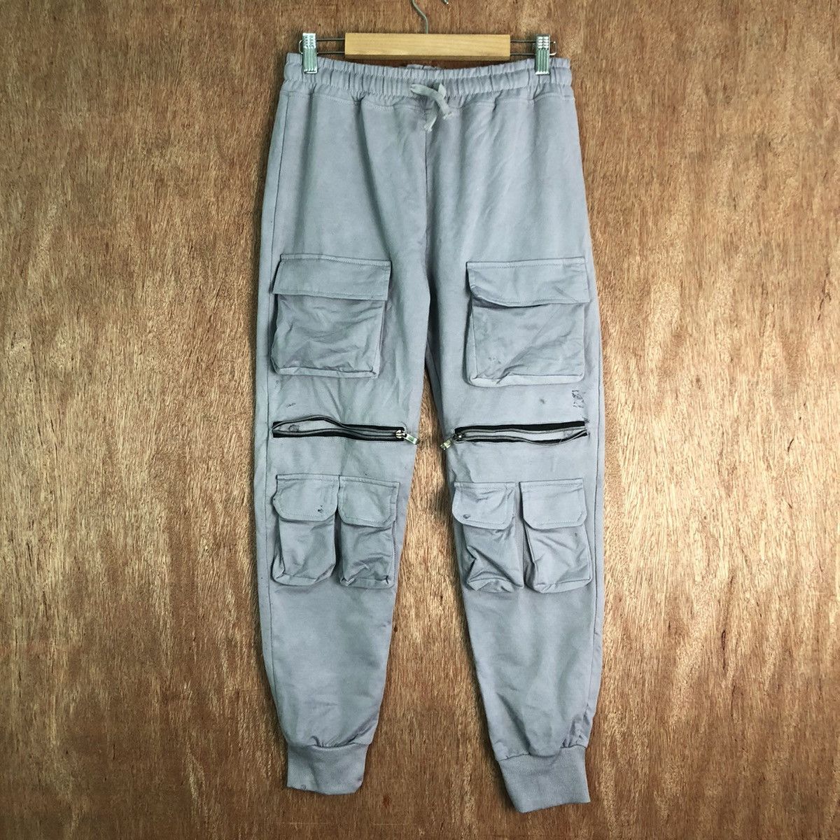 Japanese Brand Japan Brand Light Purple Multipocket Jogger Pants #c289 Size US 28 / EU 44 - 1 Thumbnail