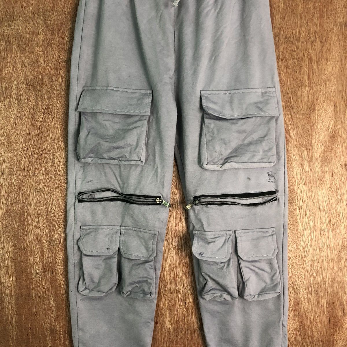 Japanese Brand Japan Brand Light Purple Multipocket Jogger Pants #c289 Size US 28 / EU 44 - 4 Thumbnail